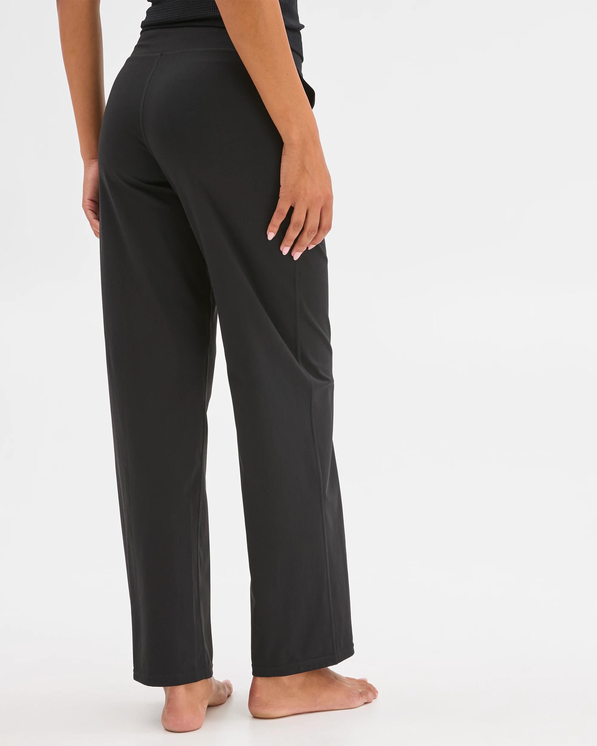 5 Target Active Active Studio Soft Wide Leg Pants BLACK, 5 of 6