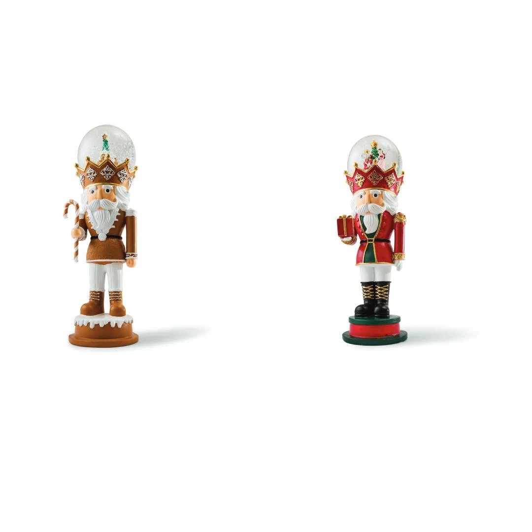 3 Light and Sound Nutcracker Snow Globe - Assorted, 3 of 8