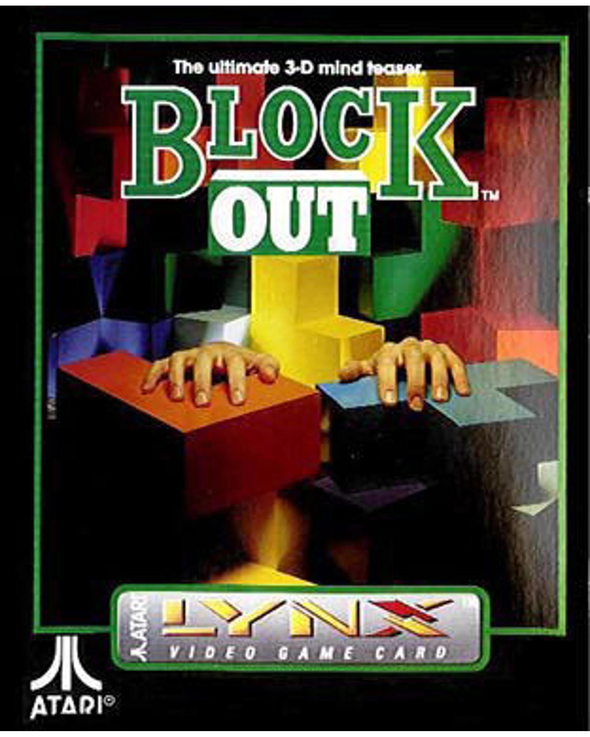 1 Block Out - Atari Lynx, 1 of 1