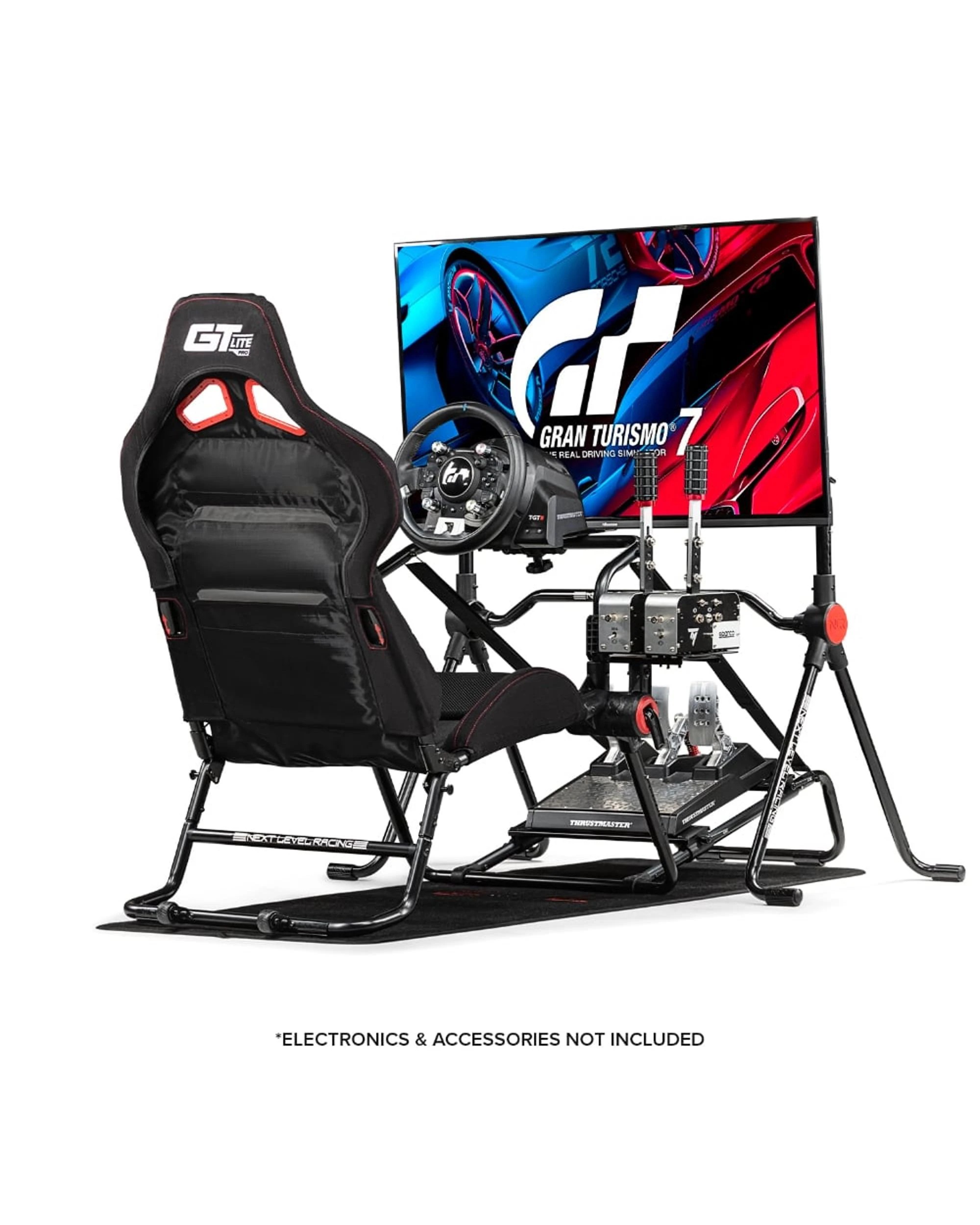 5 Next Level Racing GT Lite Pro Cockpit - Black, 5 of 8
