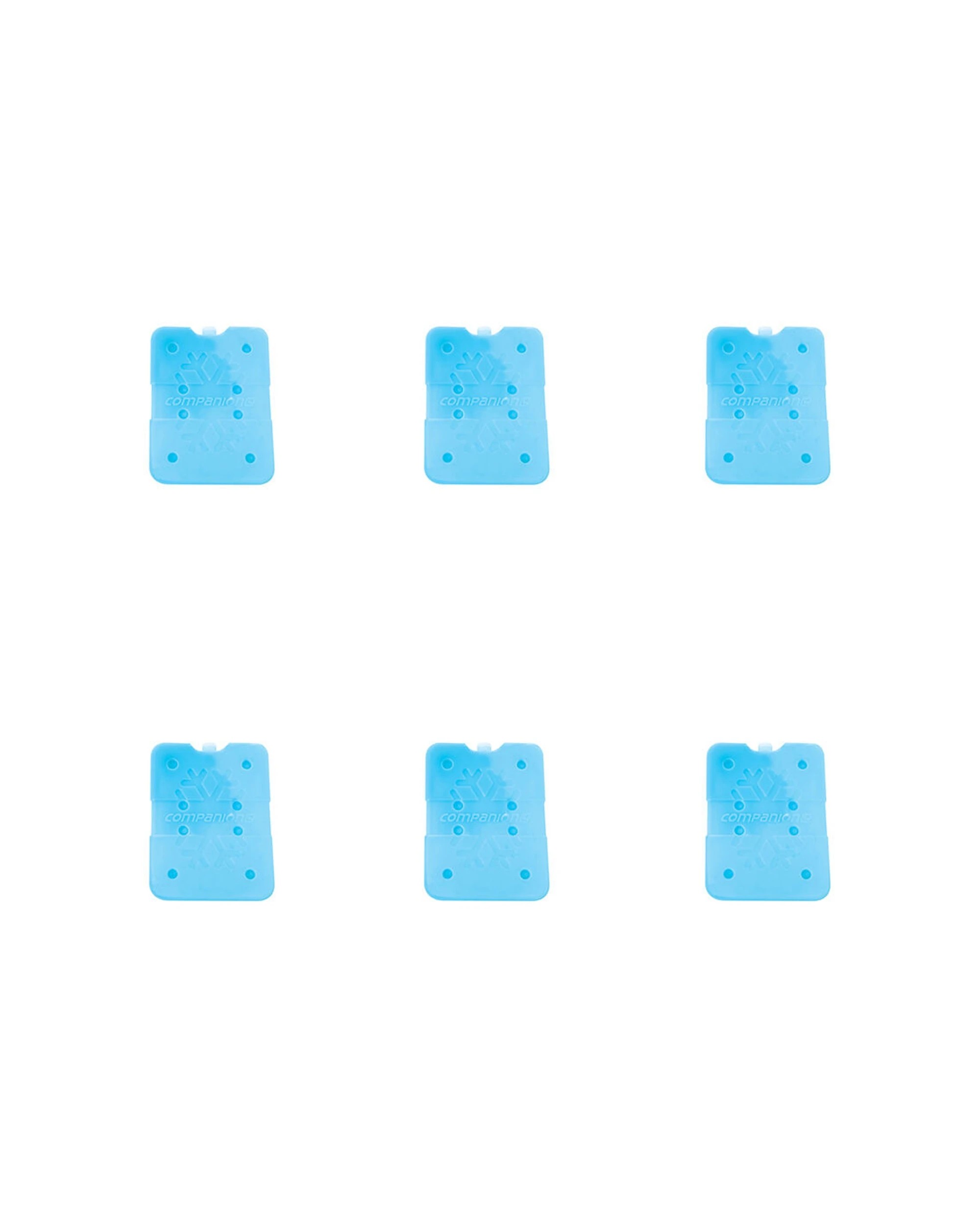1 Companion 6PK 150ml Ice Travel Cooler Brick Slim Small Leak Proof Reusable 16x12cm - Blue, 1 of 3