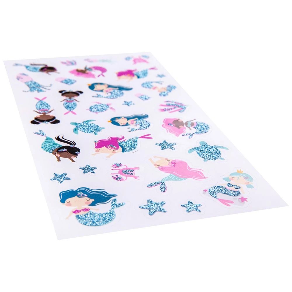 3 Learning Can Be Fun Mermaid Magic Glitter Stickers, 3 of 3