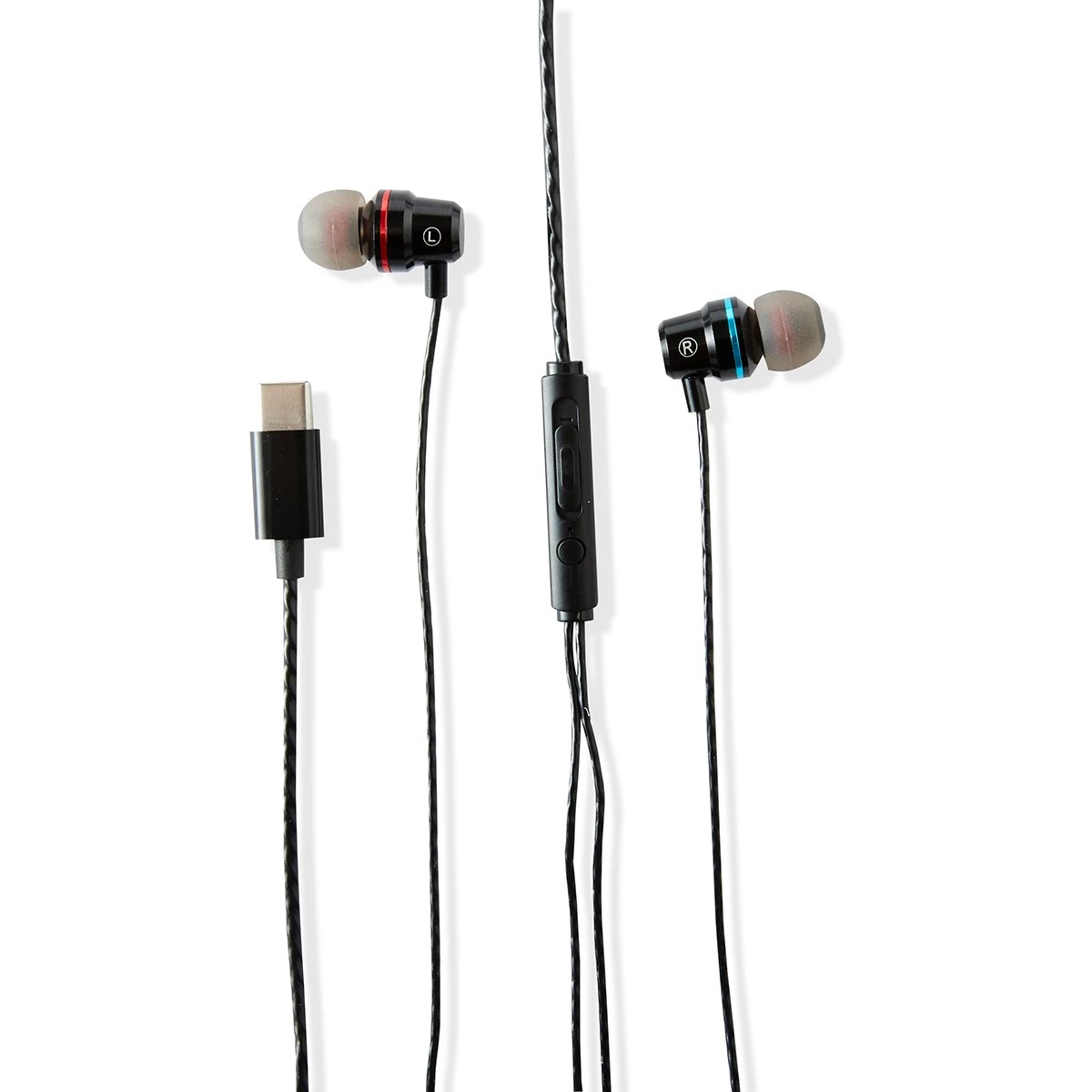 3 Type-C Pod Earphones - Black, 3 of 7