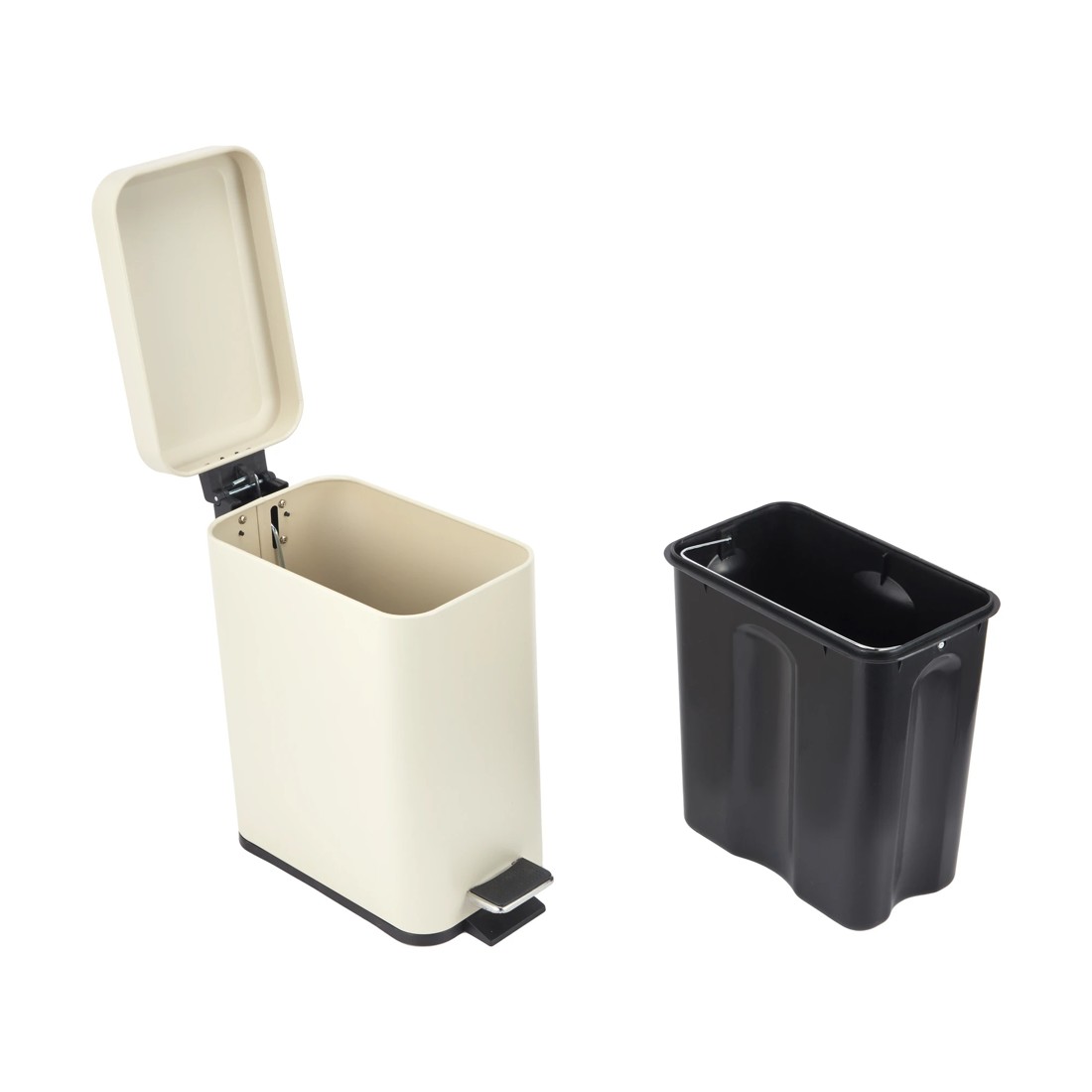 4 5L Slim Line Bin - Sand, 4 of 7