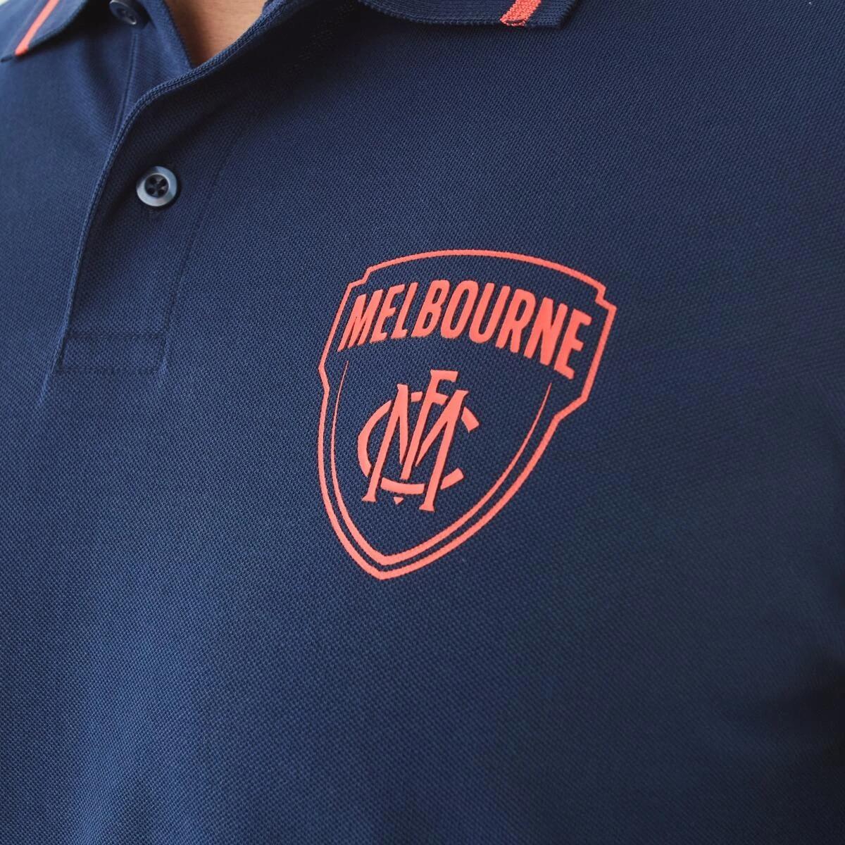 5 Official AFL Adult Polo Shirt Melbourne, 5 of 6