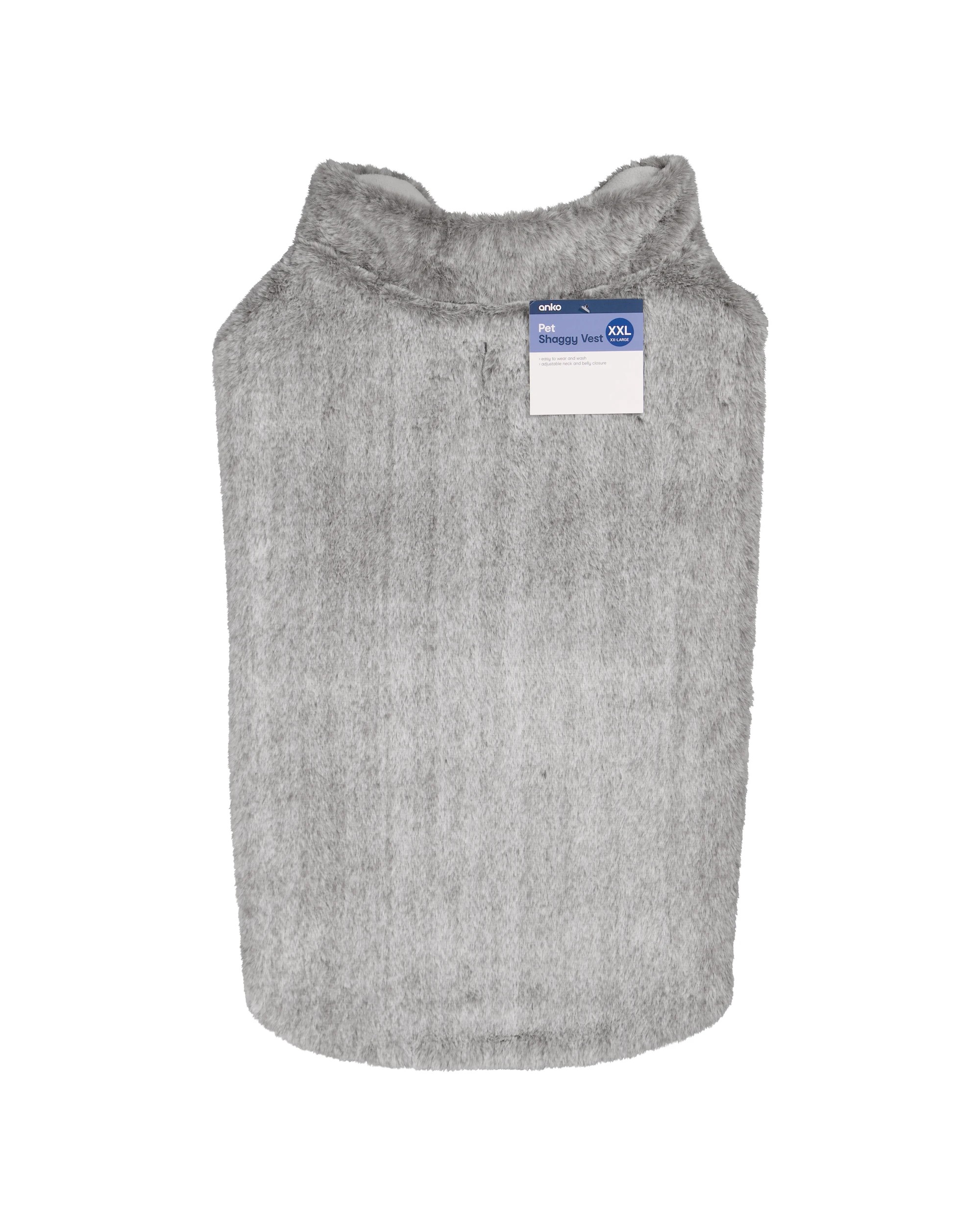 9 Pet Shaggy Vest - Extra Extra Large, 9 of 9