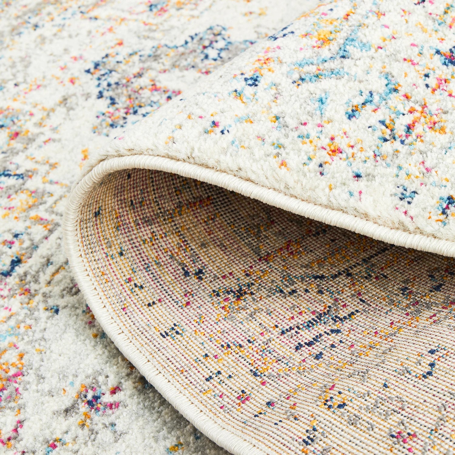 9 Common Ground Rugs Era 911 400x80cm - Large Runner Power Loomed Pet Friendly Rug - Natural, 9 of 9