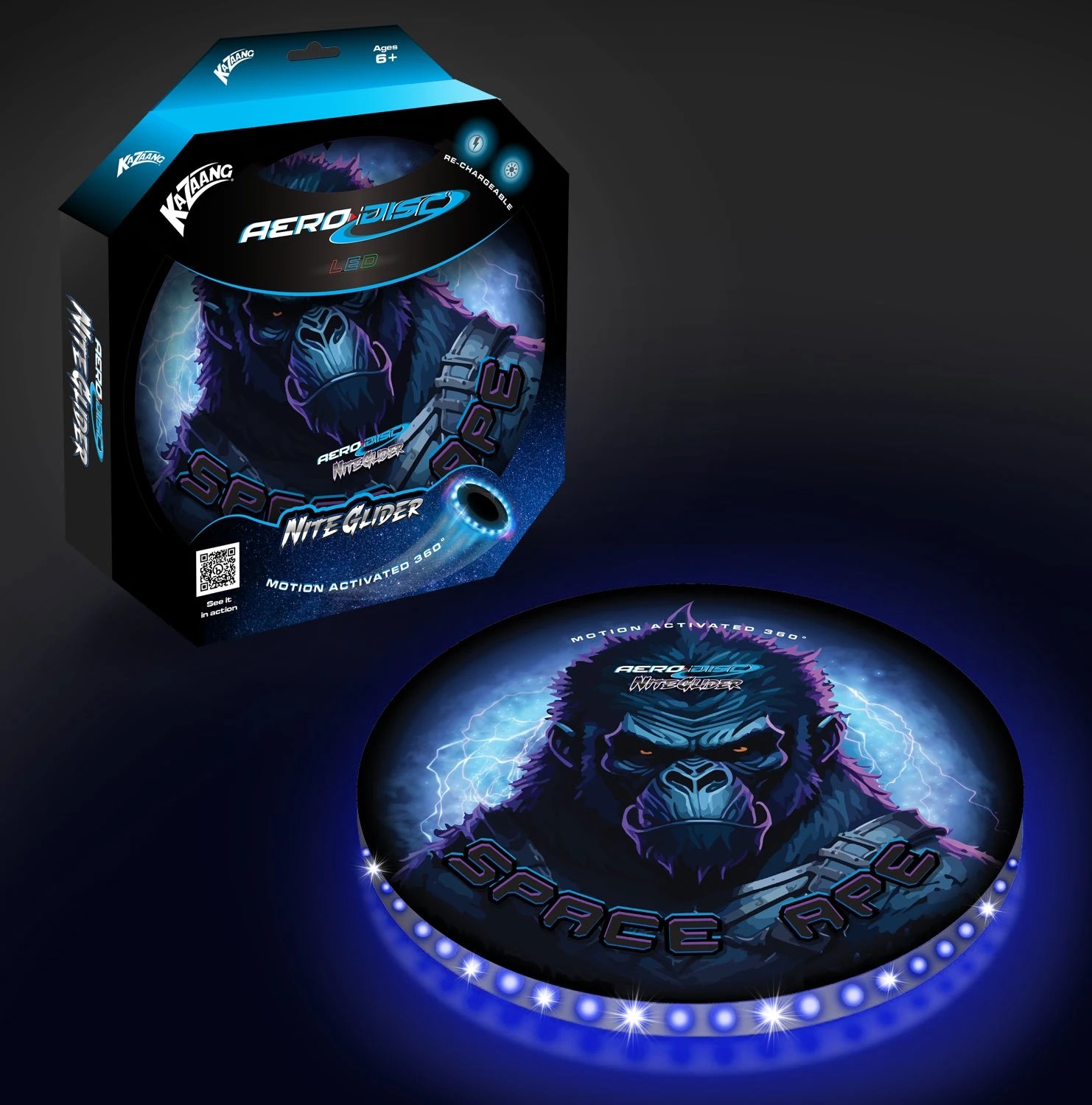 7 Kazaang Aero Disc Nite Glider - Space Ape, 7 of 8