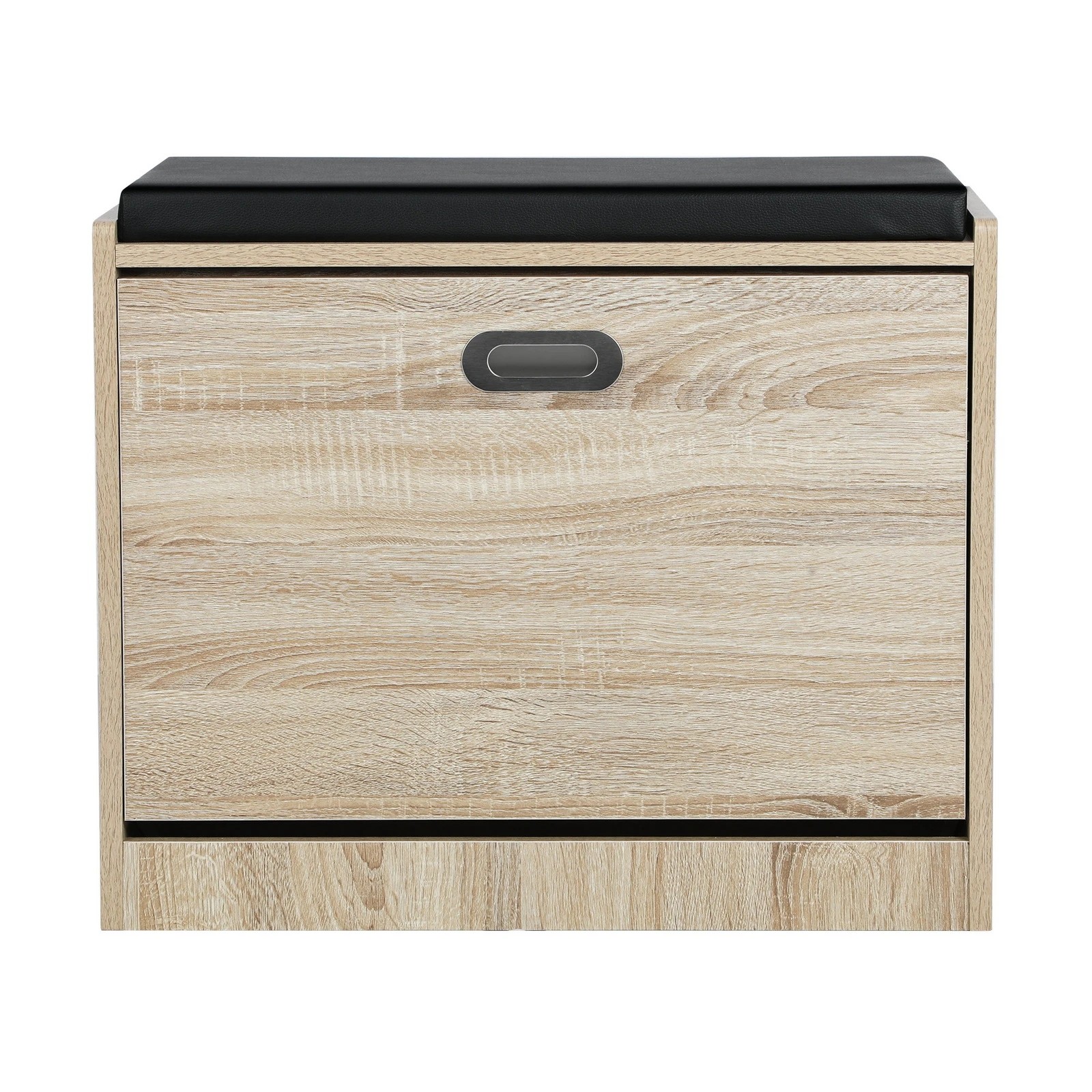 3 Oikiture Shoe Cabinet Bench Shoes Storage Organiser Cupboard Wooden 15 Pairs
 - Natural, 3 of 10