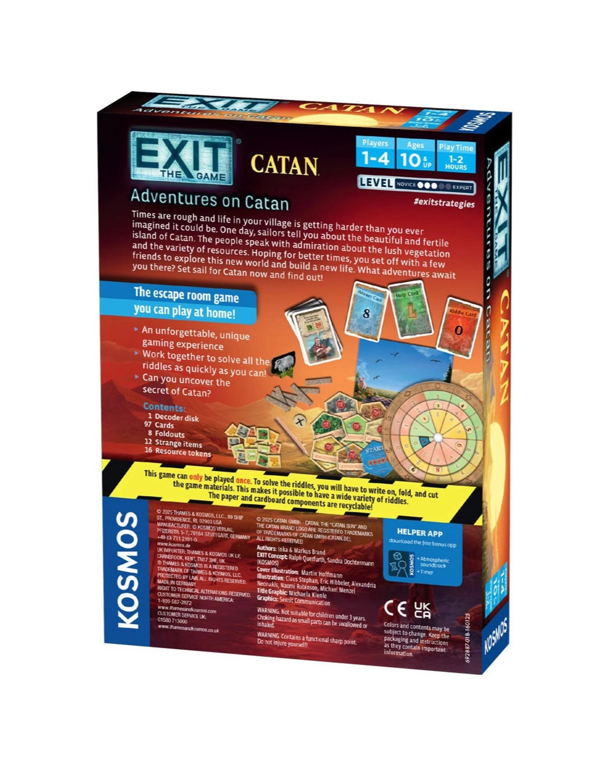 2 Exit The Game: Adventures on Catan Puzzle Game, 2 of 3