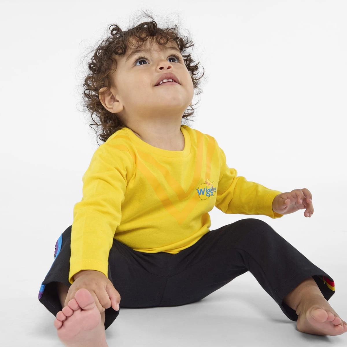 4 Wiggles License Dress Up T-shirt Yellow Wig, 4 of 5