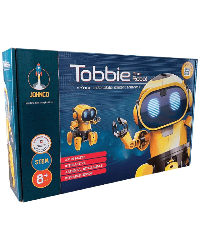 Johnco STEM Build-and-Play Kit Tobbie the R