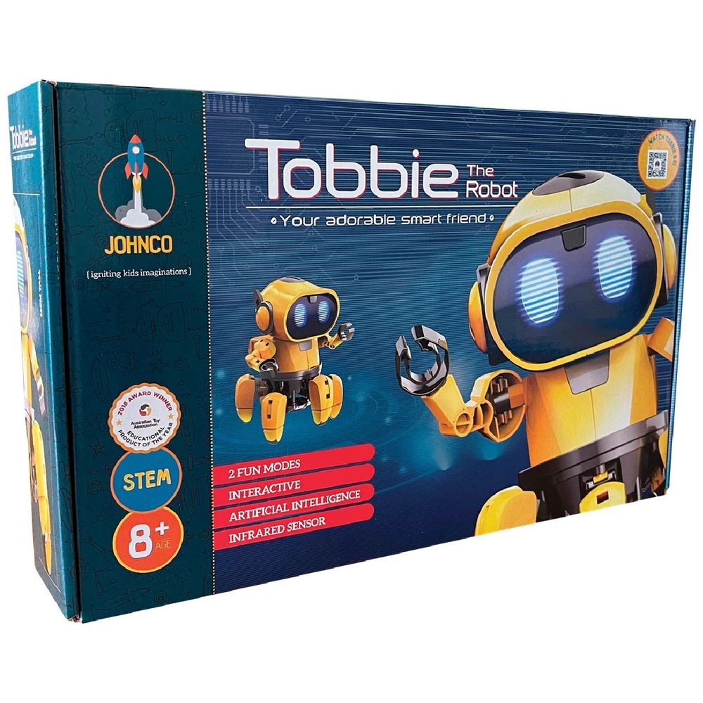 1 Johnco STEM Build-and-Play Kit Tobbie the Robot, 1 of 5