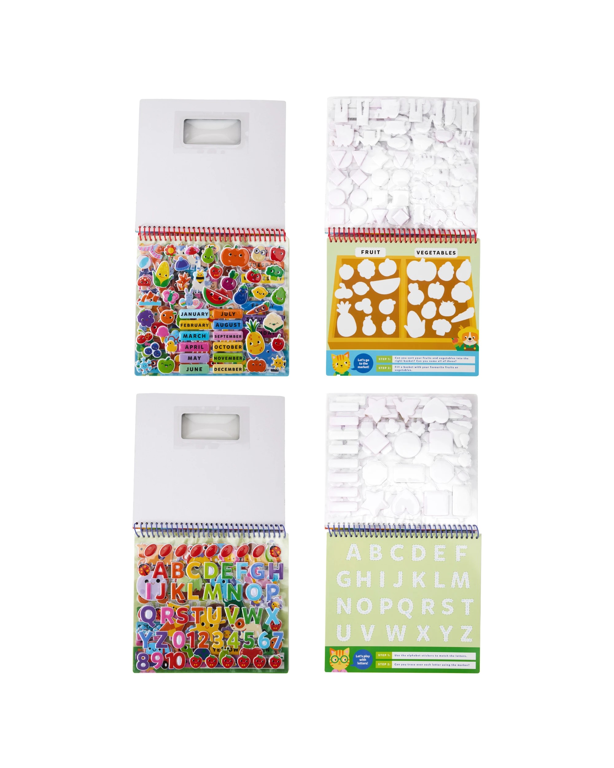 2 Busy Spiral Activity Basic Learning Fun-damentals - Assorted, 2 of 7