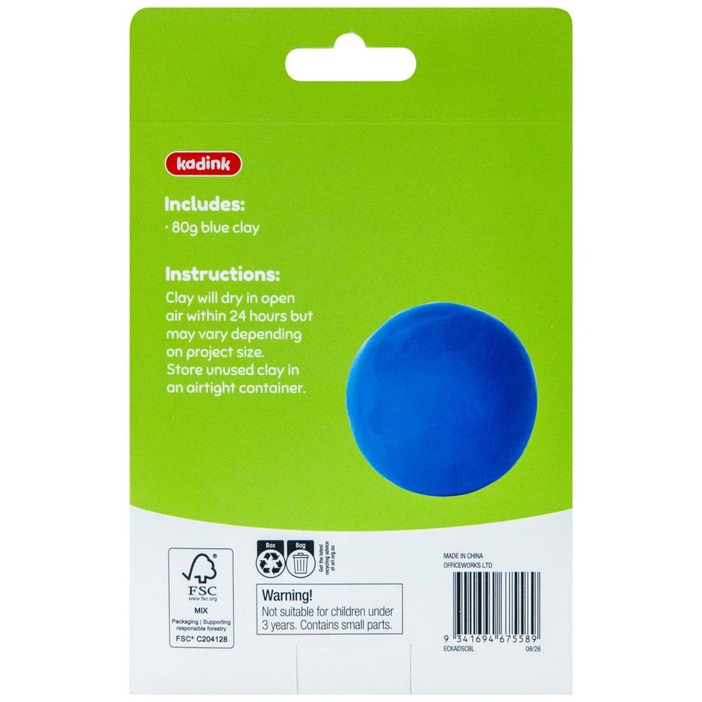 2 Kadink Super Clay 80g Blue, 2 of 4