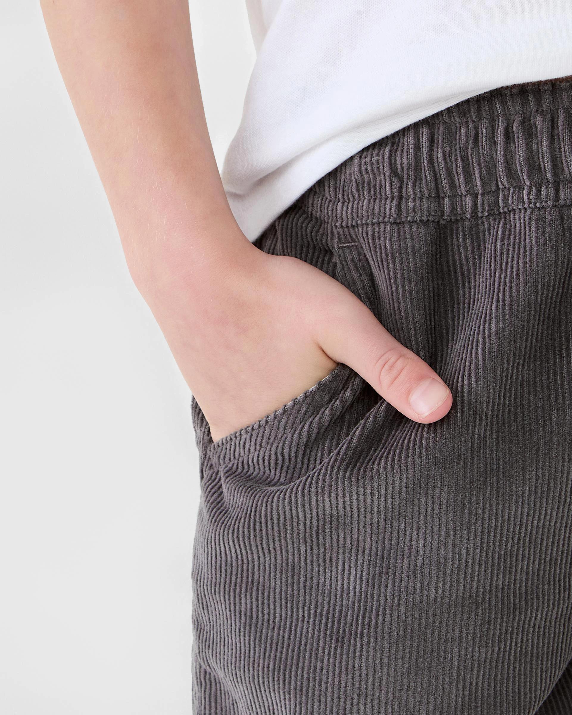 4 Corduroy Shorts Gry Castle, 4 of 6