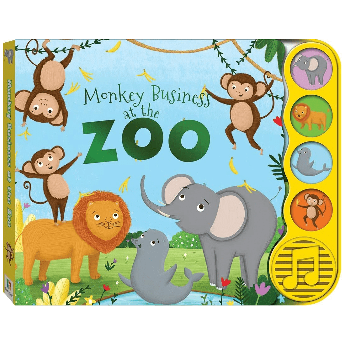 1 Monkey Business at the Zoo - Book, 1 of 2