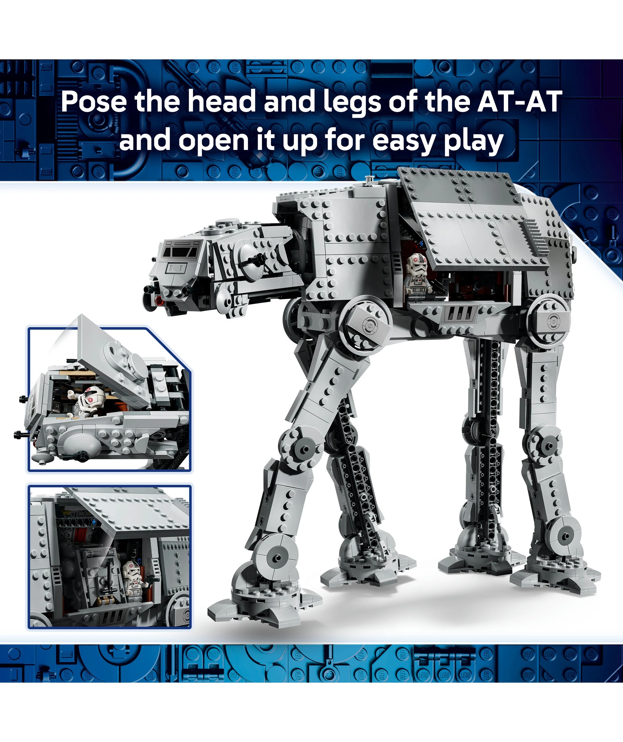 4 LEGO Star Wars Imperial Remnant AT-AT with INT-4 75454, 4 of 10