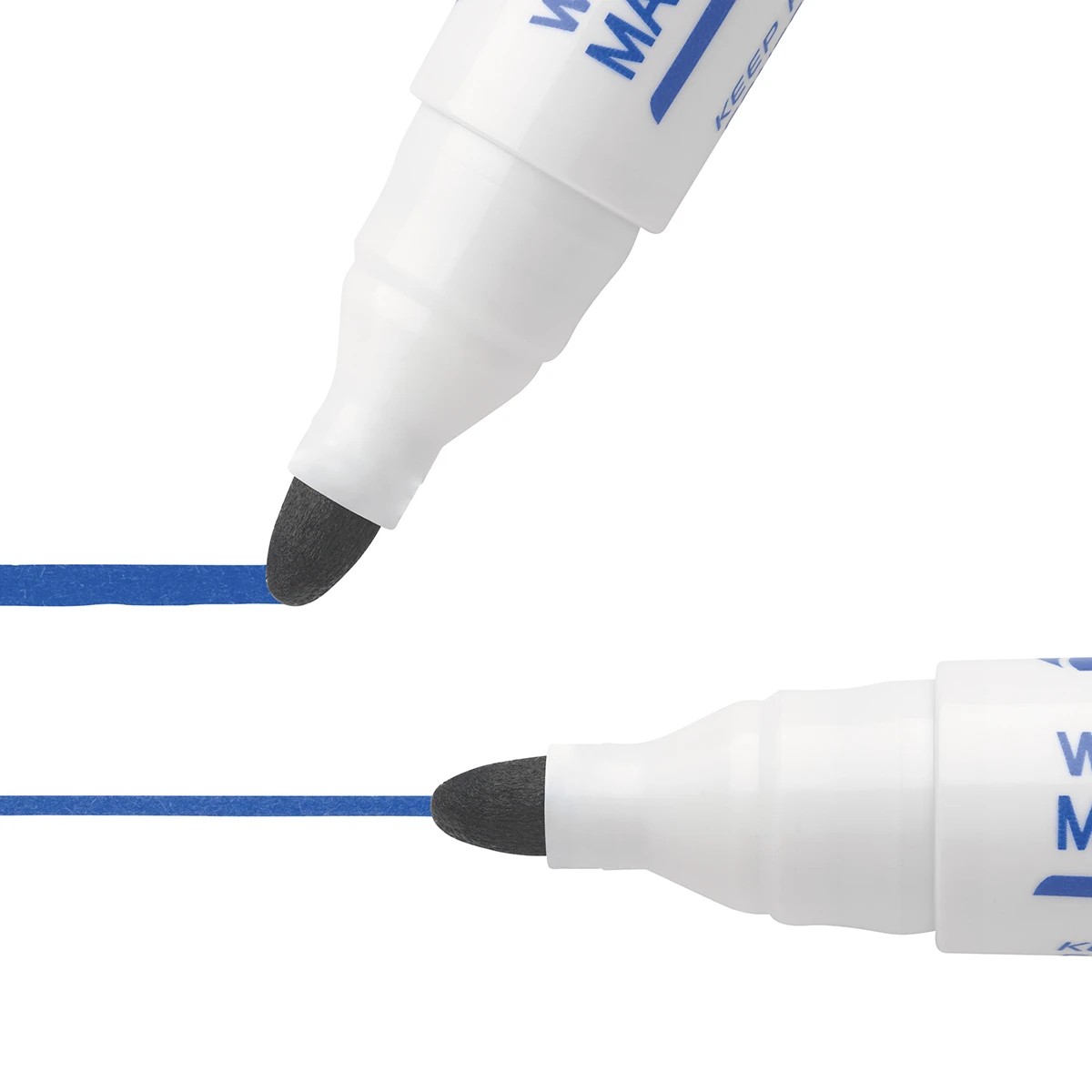 4 BIC Velleda ECOlutions Whiteboard Marker - Blue, 4 of 5