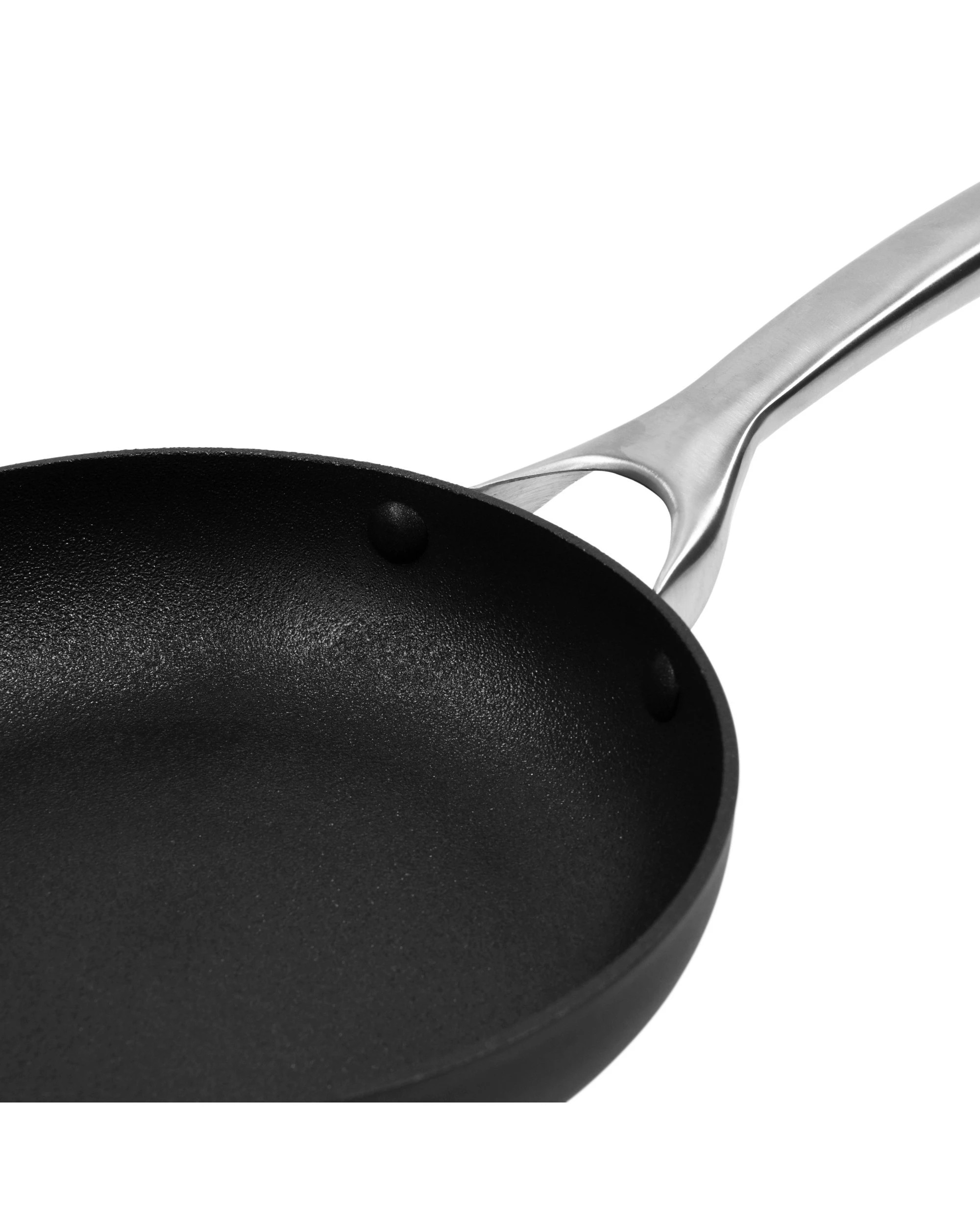 3 Gourmet Kitchen Meteore Non-Stick Frypan 20cm - Black and Silver, 3 of 8
