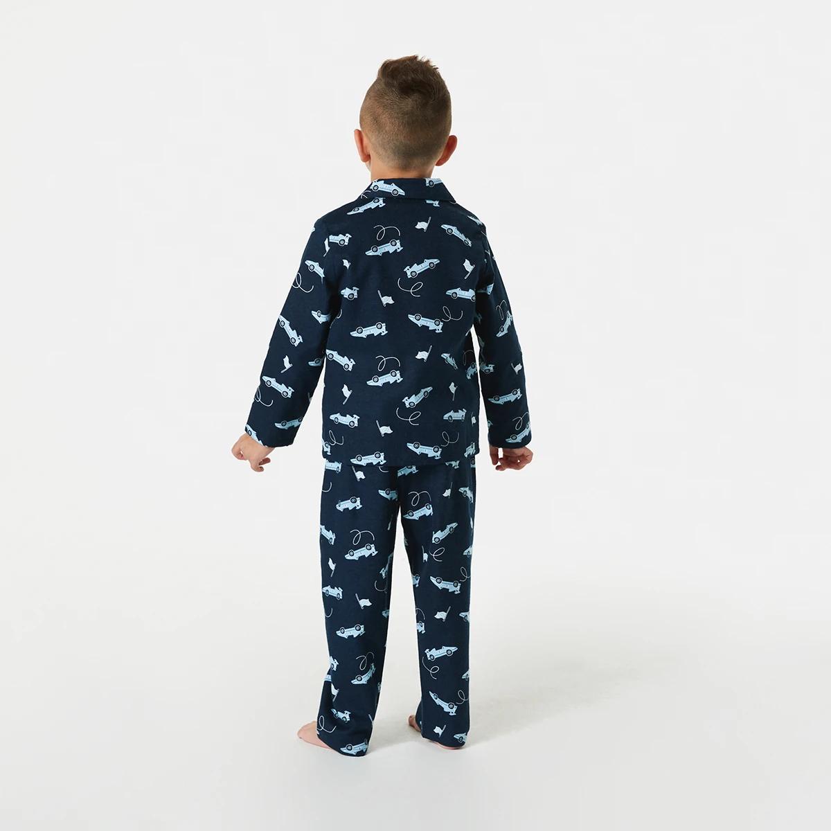 2 Flannel Pyjama Set Cars, 2 of 8
