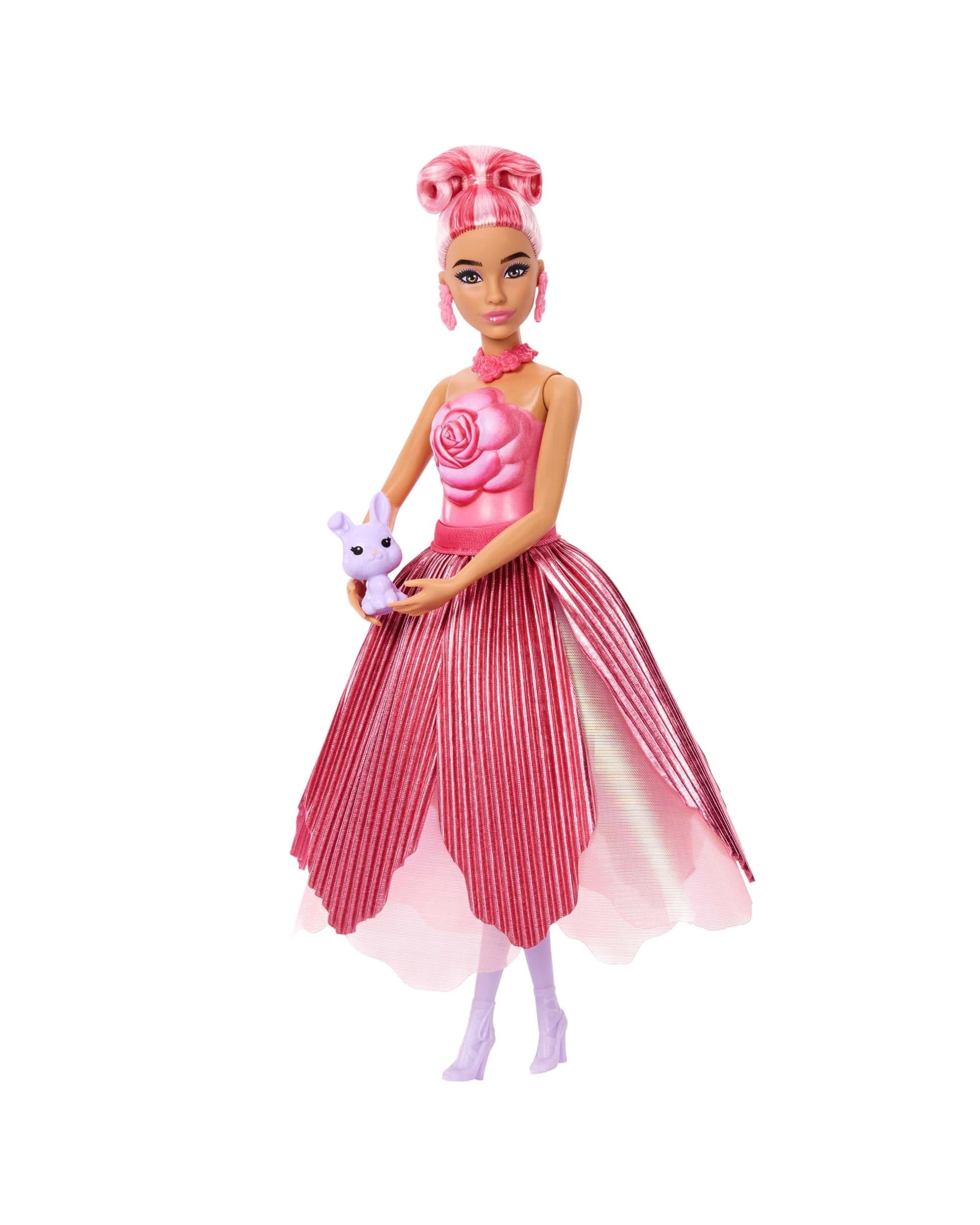 6 Mattel Barbie Pop Reveal Petal Pop Series Scented Doll - Rose, 6 of 6