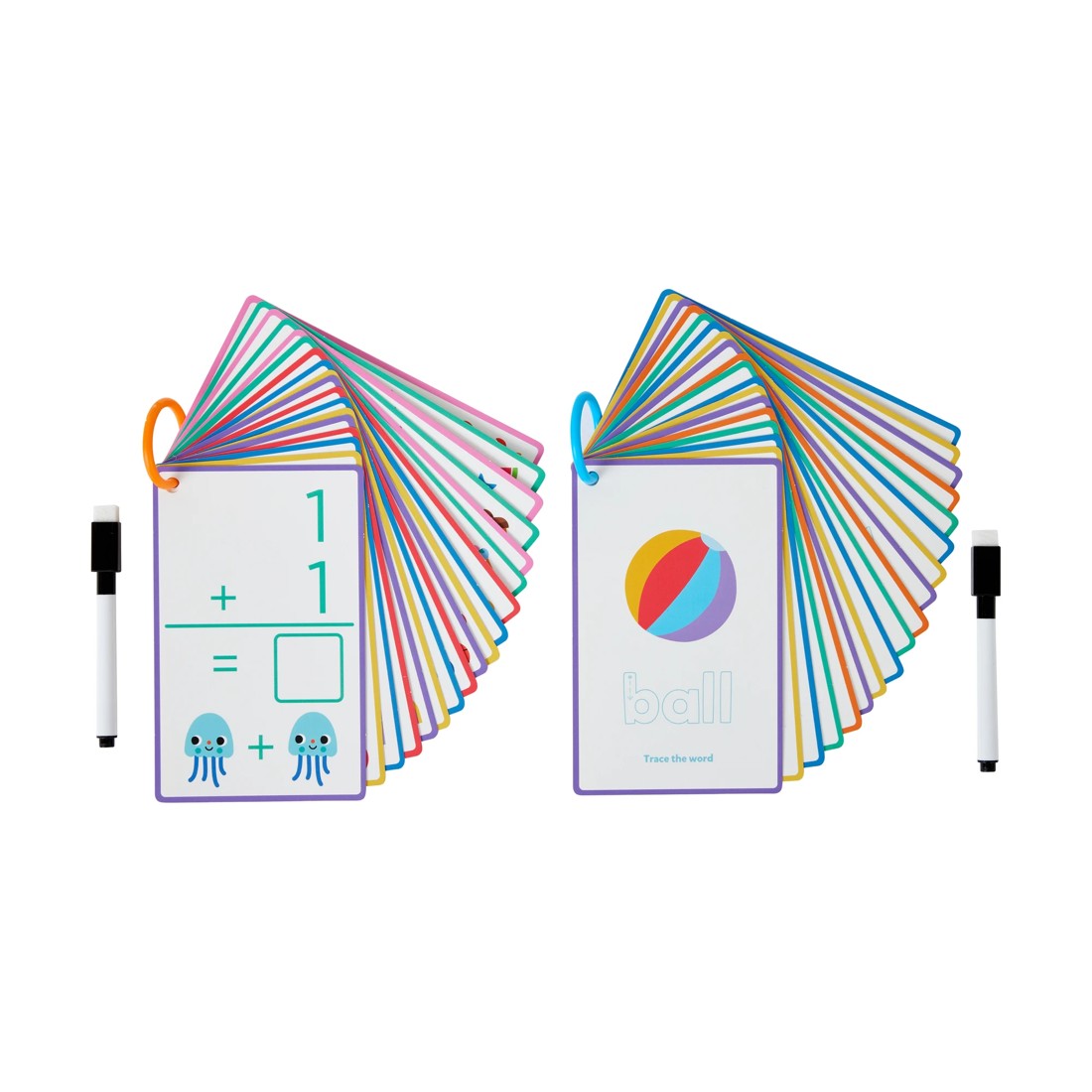 2 Wipe-Clean Flash Cards - Assorted, 2 of 4