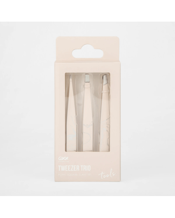 OXX Cosmetics Tweezer Trio