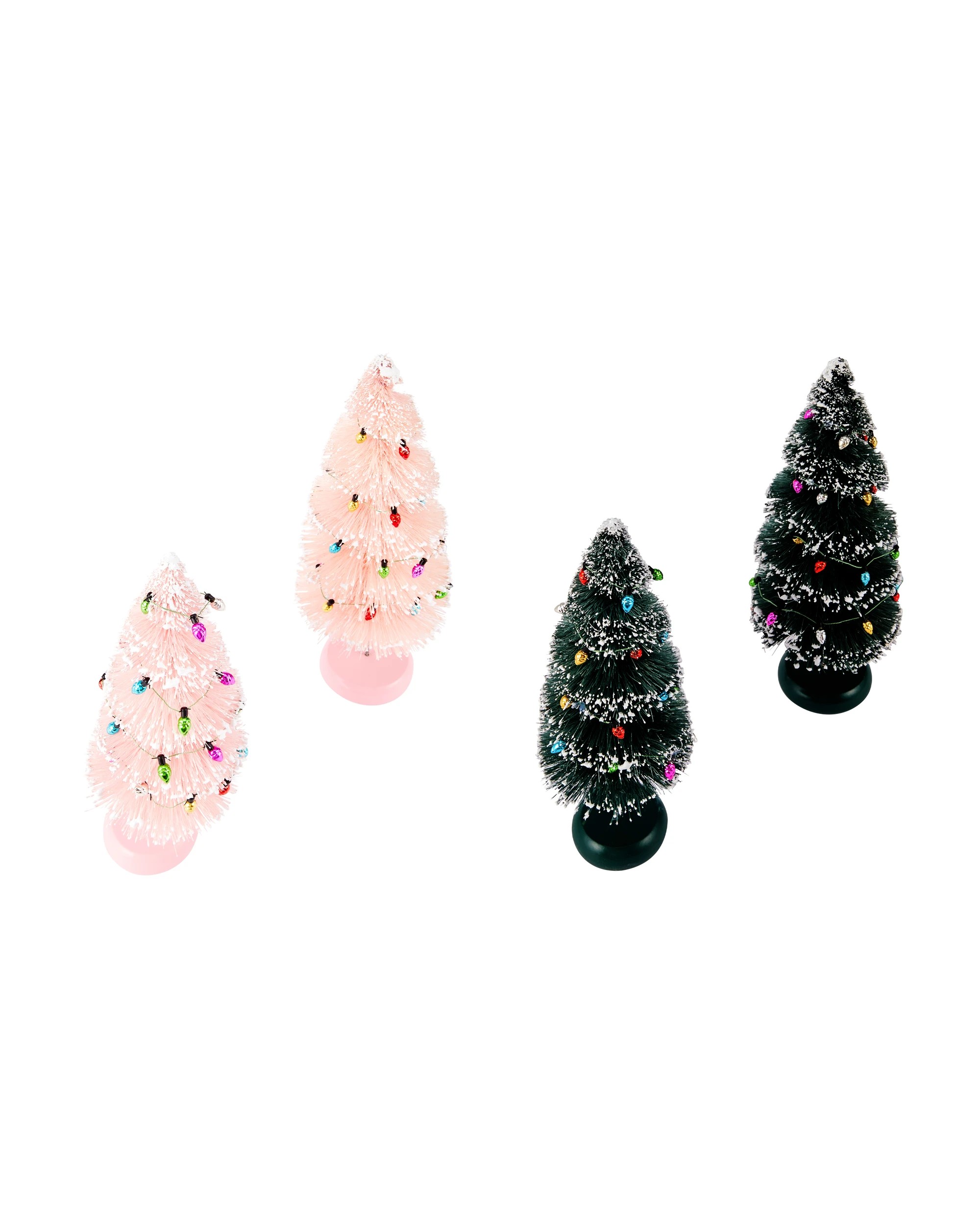 4 2 Pack Bottle Brush Trees - Assorted, 4 of 7