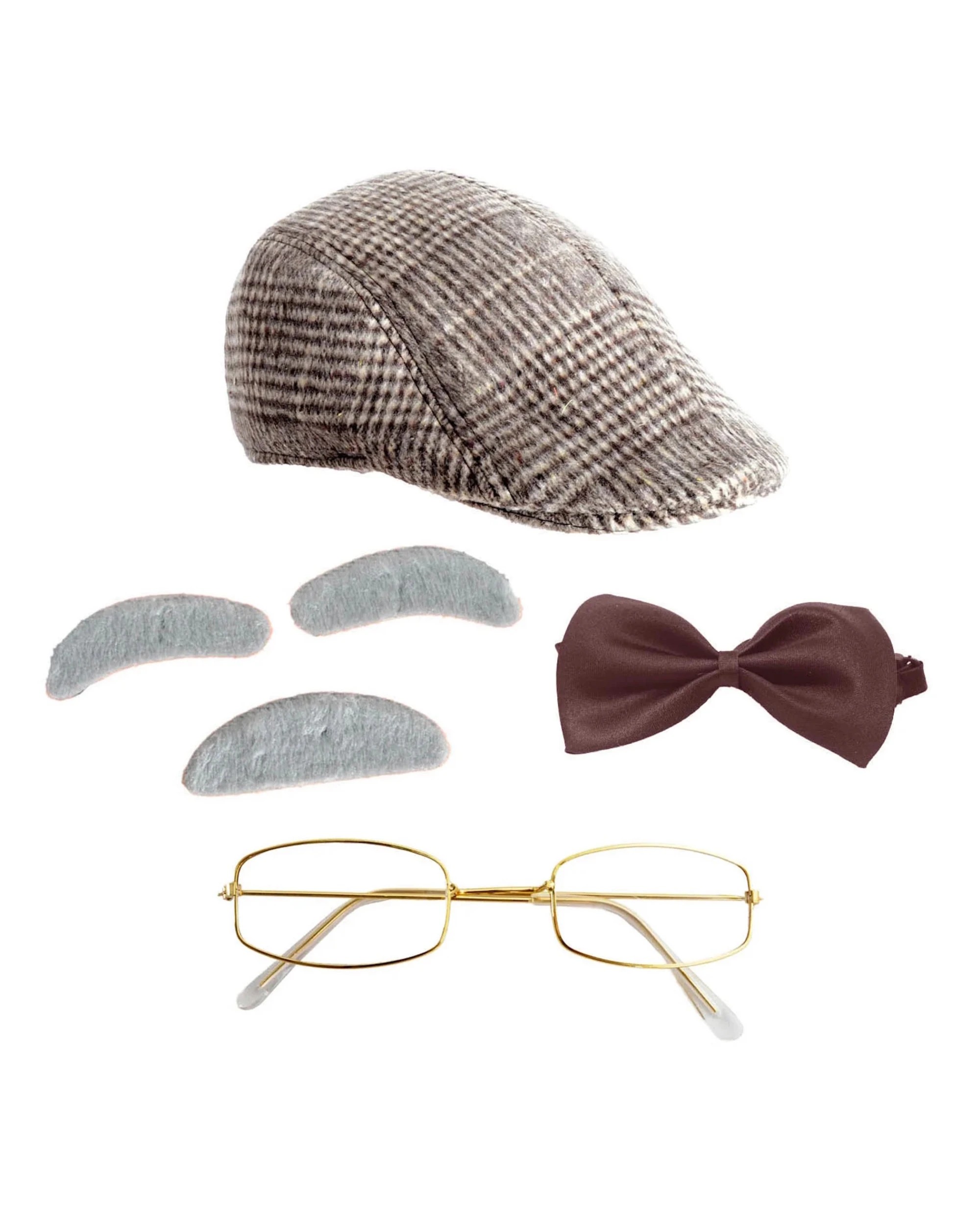 2 JD Party Grandpa Costume Accessory Set - One Size - Brown, 2 of 3