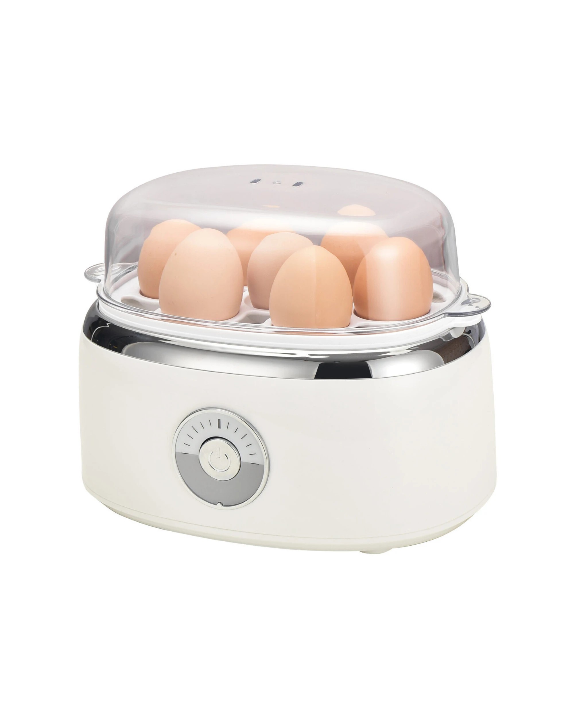4 Healthy Choice Electric Egg Steamer, Fits 7 Eggs & Cooked Perfectly, 4 of 7
