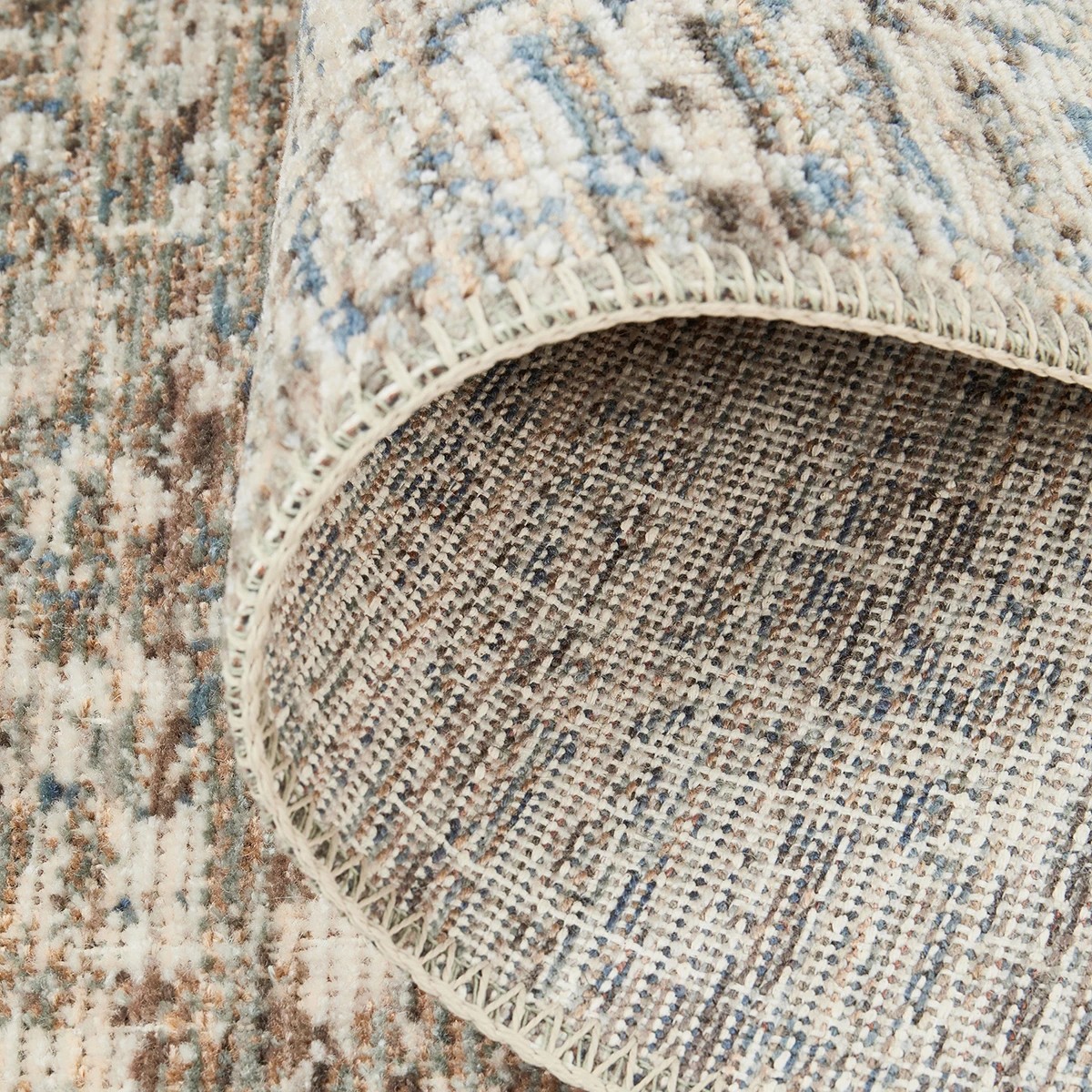 6 Common Ground Rugs Heirloom 05 285x80cm - Medium Runner Power Loomed Pet Friendly Rug - Brown, 6 of 7
