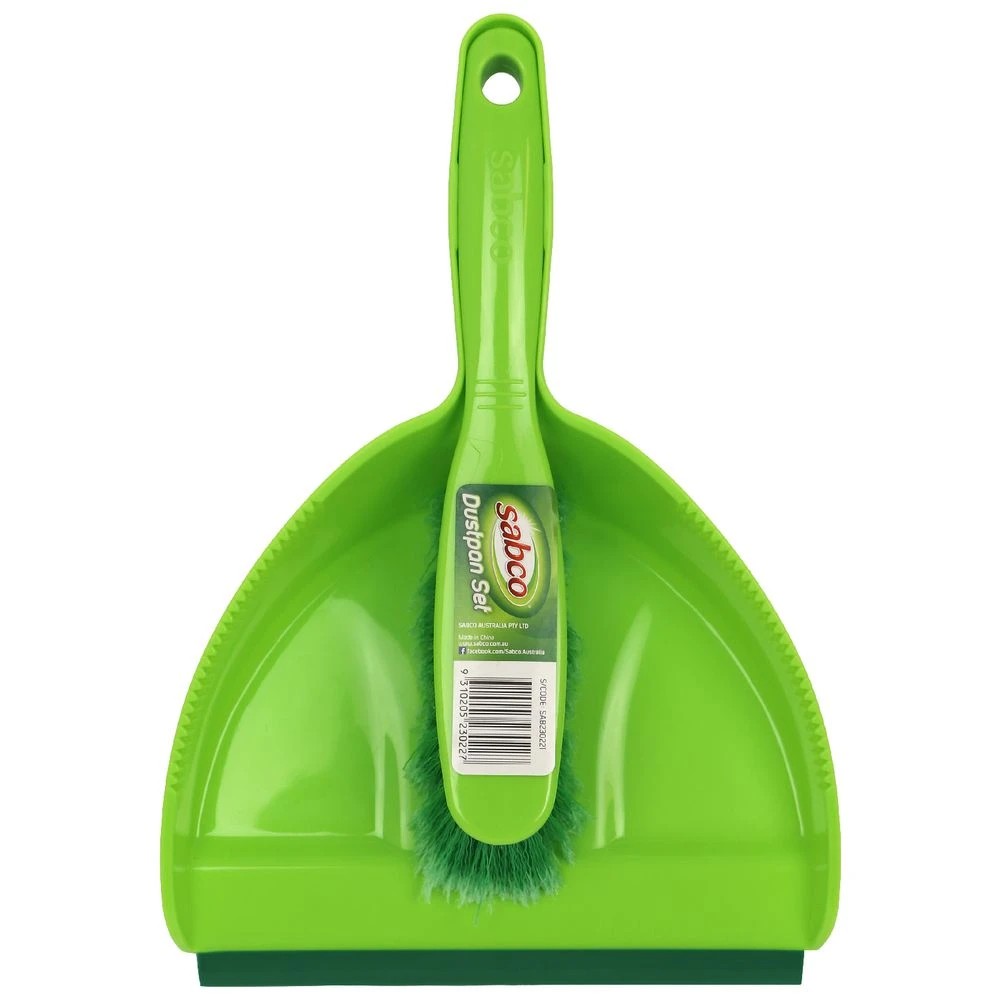 2 Sabco Dustpan and Brush Set Green, 2 of 2
