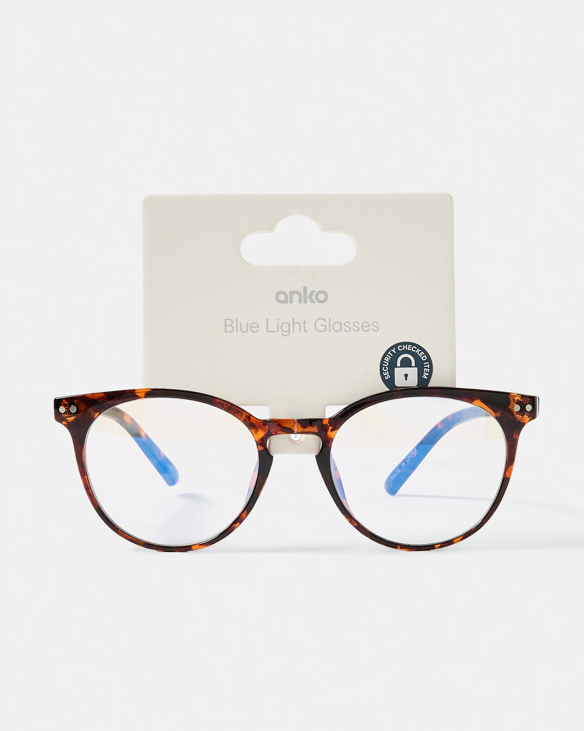 6 Round Blue Light Glasses Tort, 6 of 6
