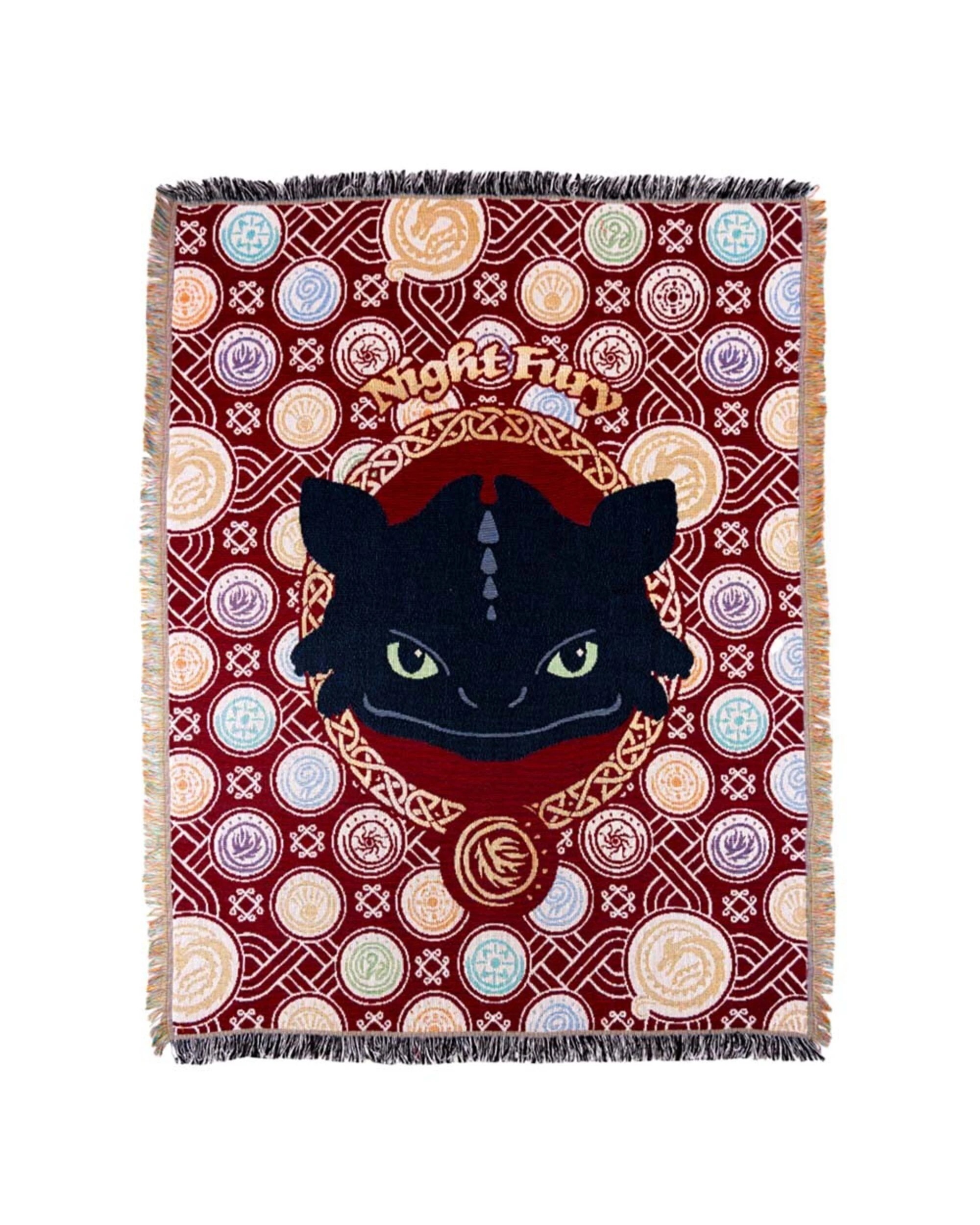 1 How To Train Your Dragon - Toothless Woven Blanket, 1 of 2