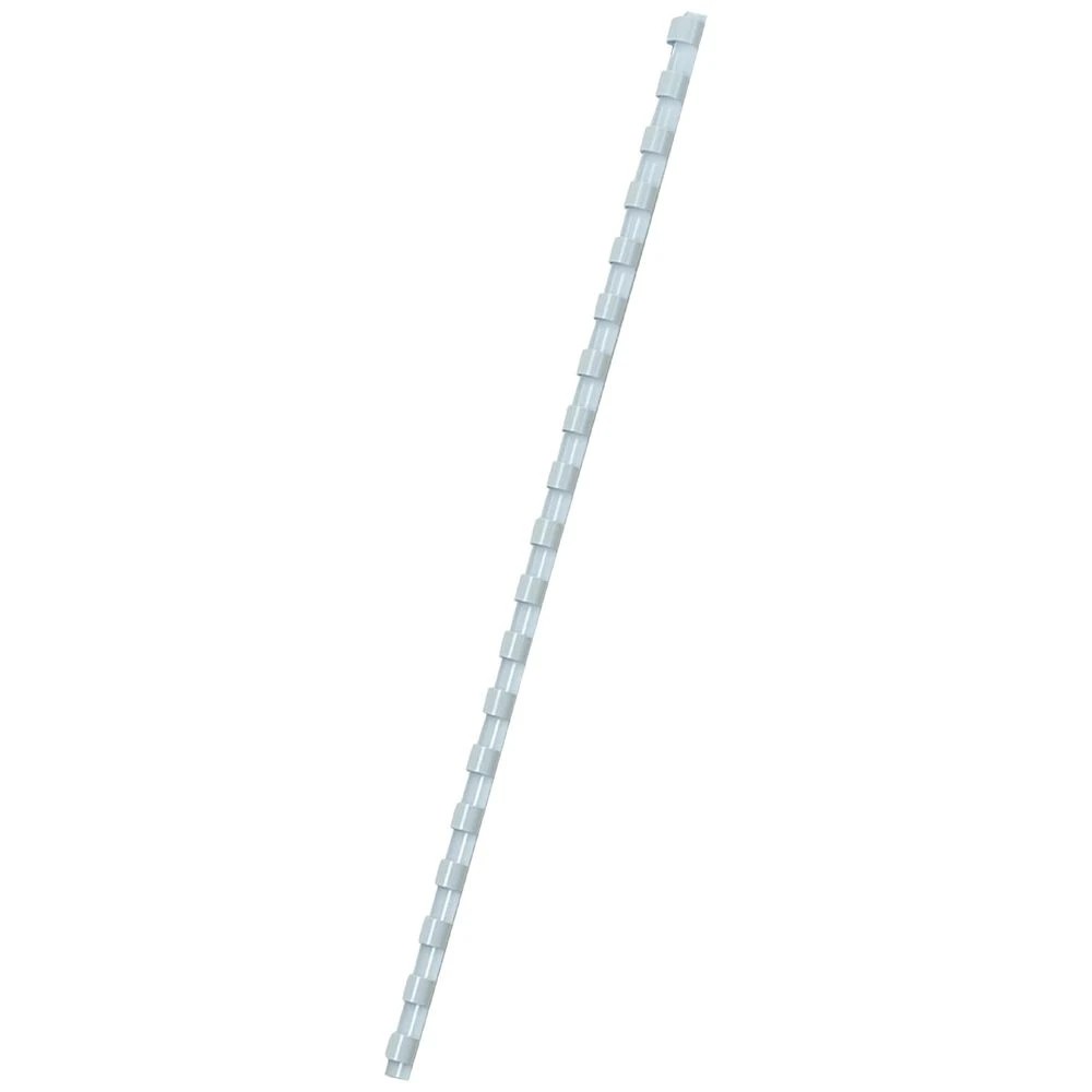 5 Fellowes Binding Combs 21 Loop 8mm White 100 Pack, 5 of 5