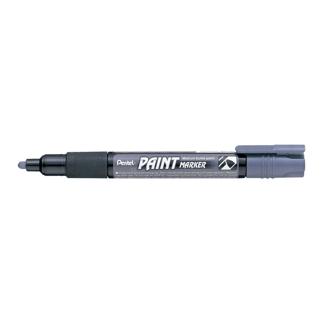 1 Pentel MMP20 Permanent Paint Marker Grey, 1 of 2