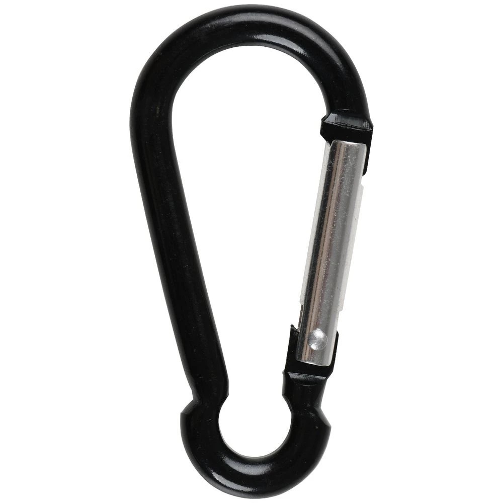 3 J.Burrows Carabiners 5 Pack Black, 3 of 5
