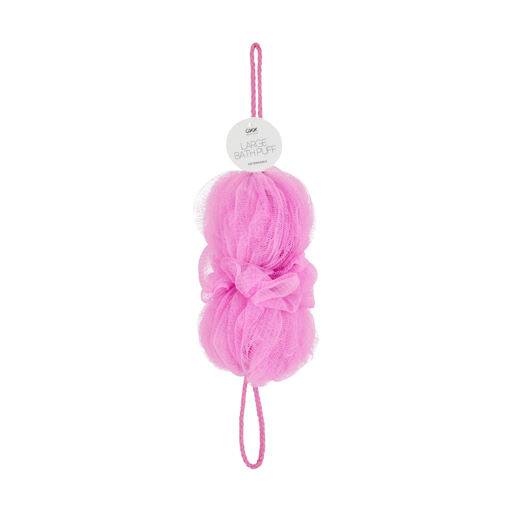 3 OXX Bodycare Large Bath Puff - Pink, 3 of 3