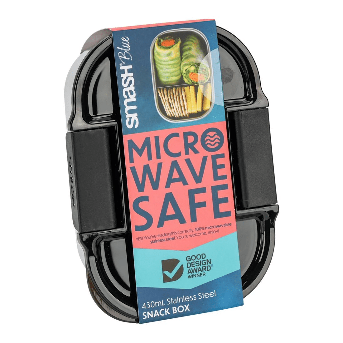 5 Smash Snack Bento Box Black, 5 of 7