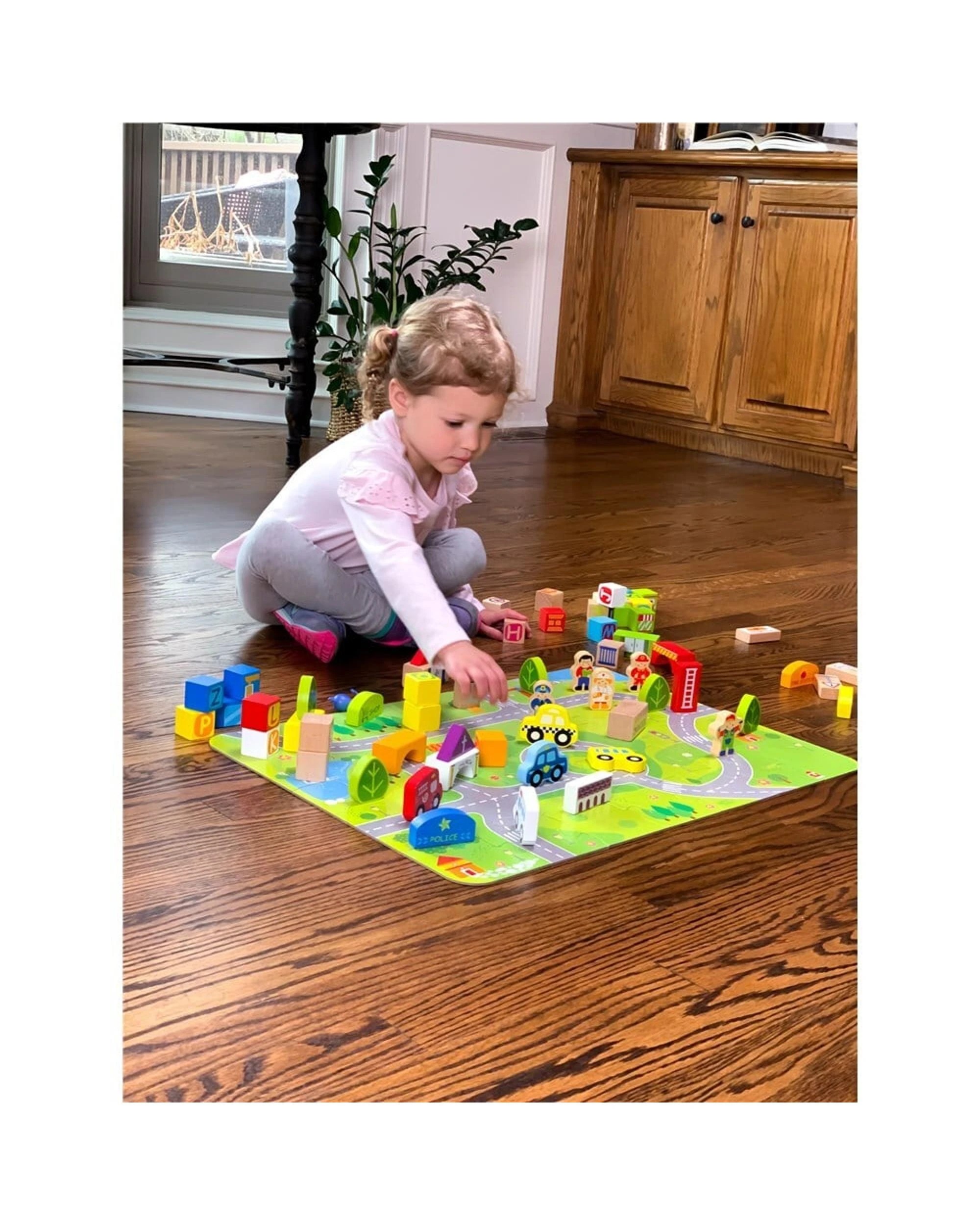 6 Fat Brain Toy Co My Town Block Set, 6 of 6