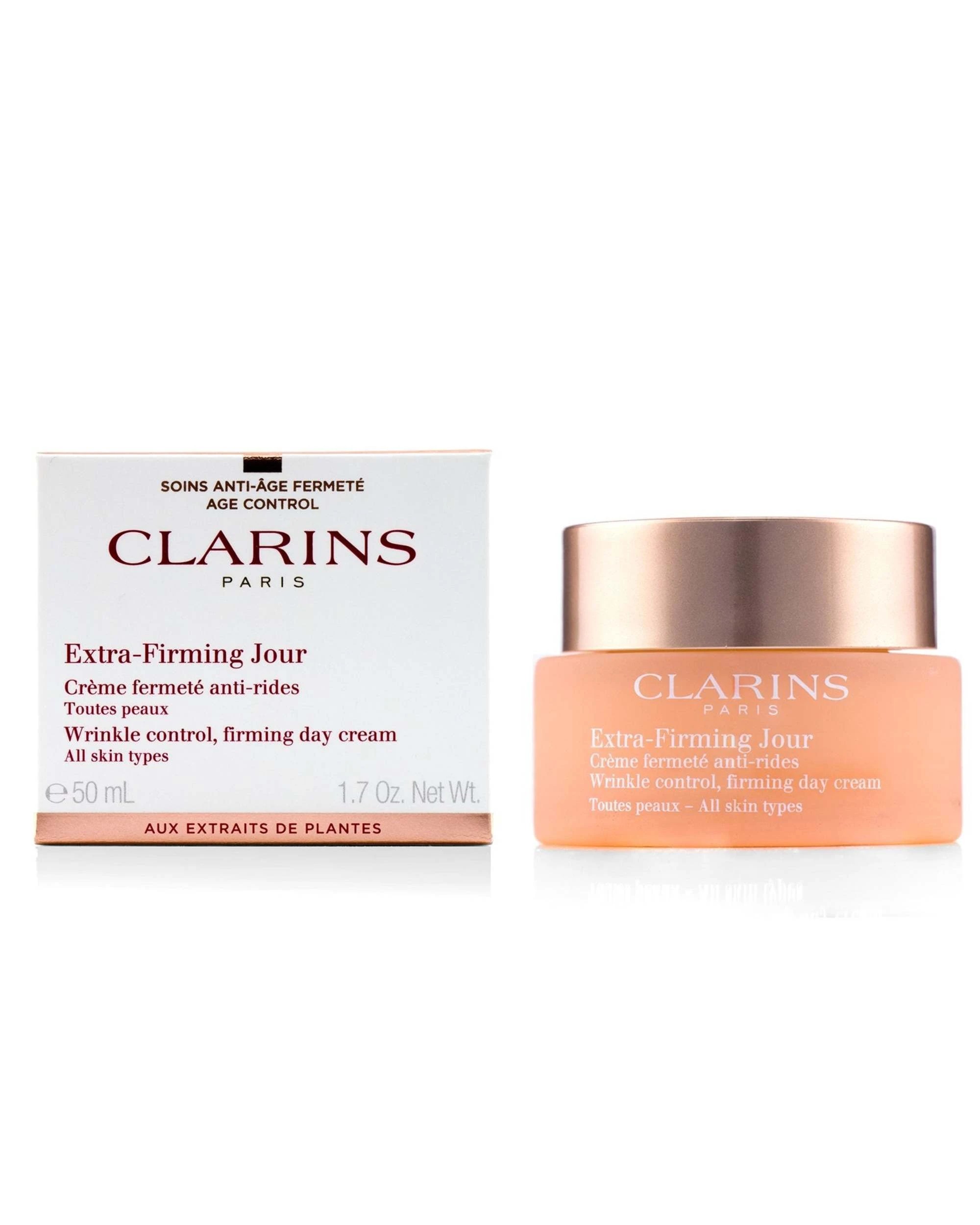 2 Clarins Extra-Firming Jour Wrinkle Control, Firming Day Cream - All Skin Types  50ml/1.7oz, 2 of 3