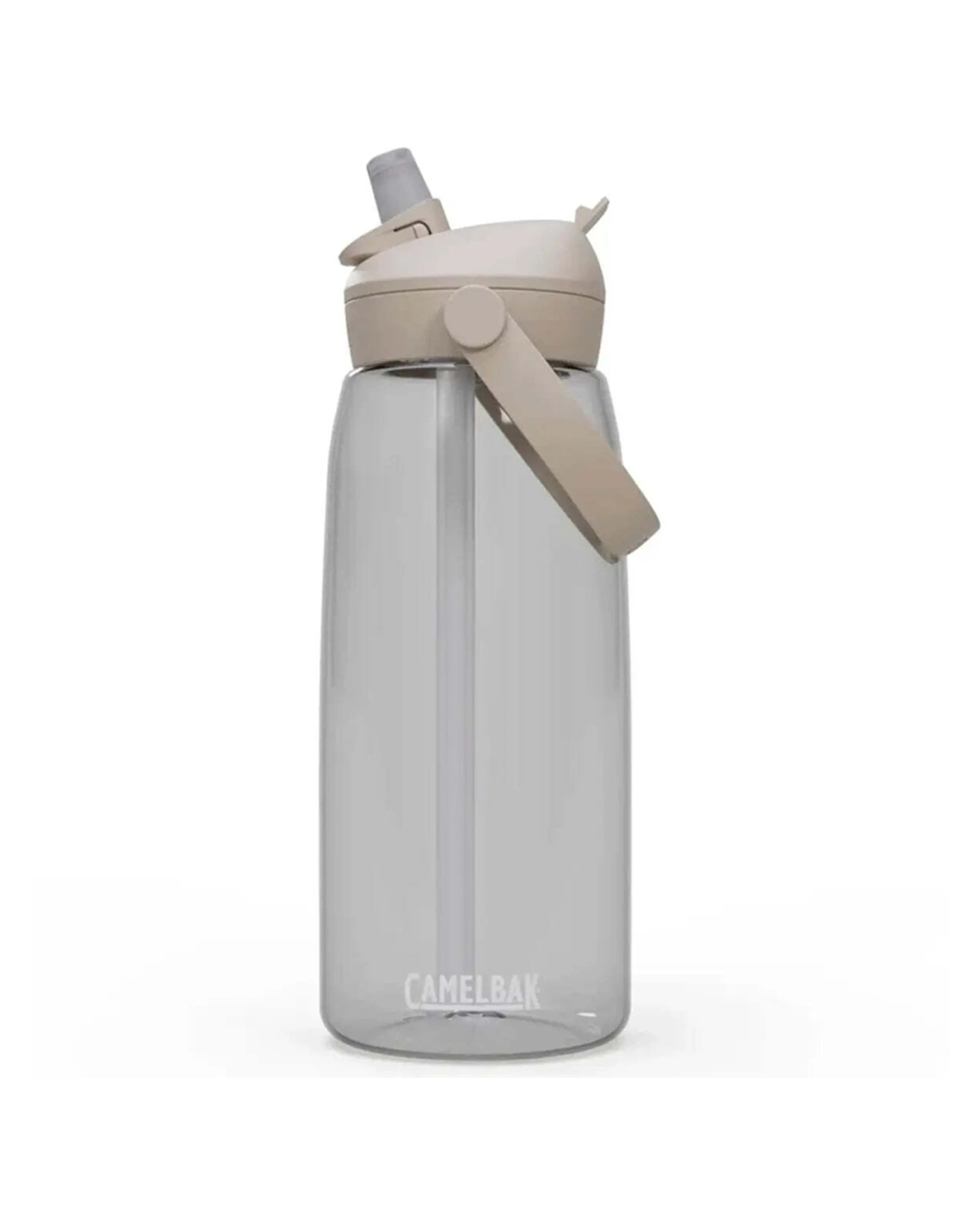 1 Camelbak Thrive Flip Straw Drink Bottle Lightweight Durable Leakproof 1L - Clear, 1 of 4