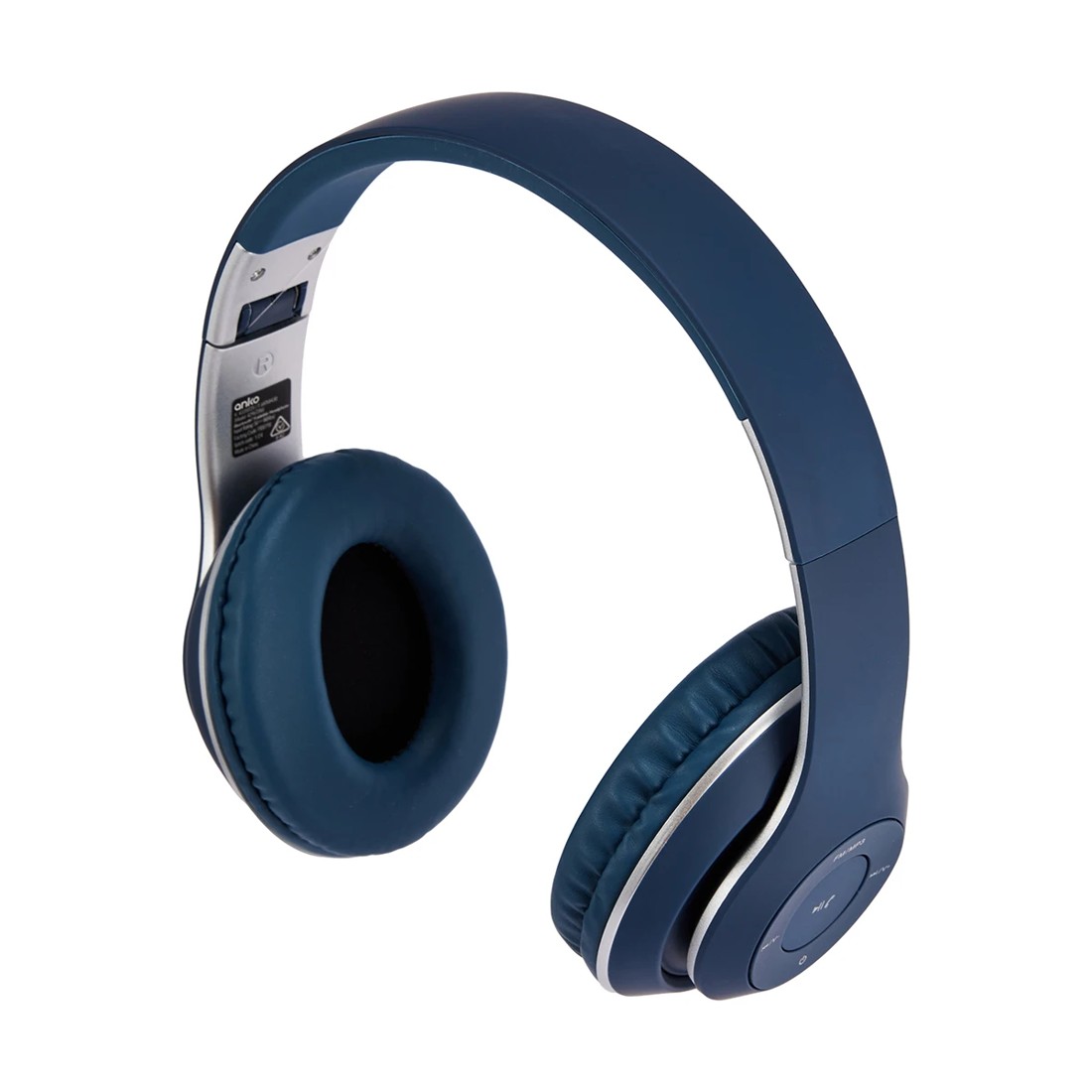 1 Bluetooth Over-Ear Headphones - Navy, 1 of 10