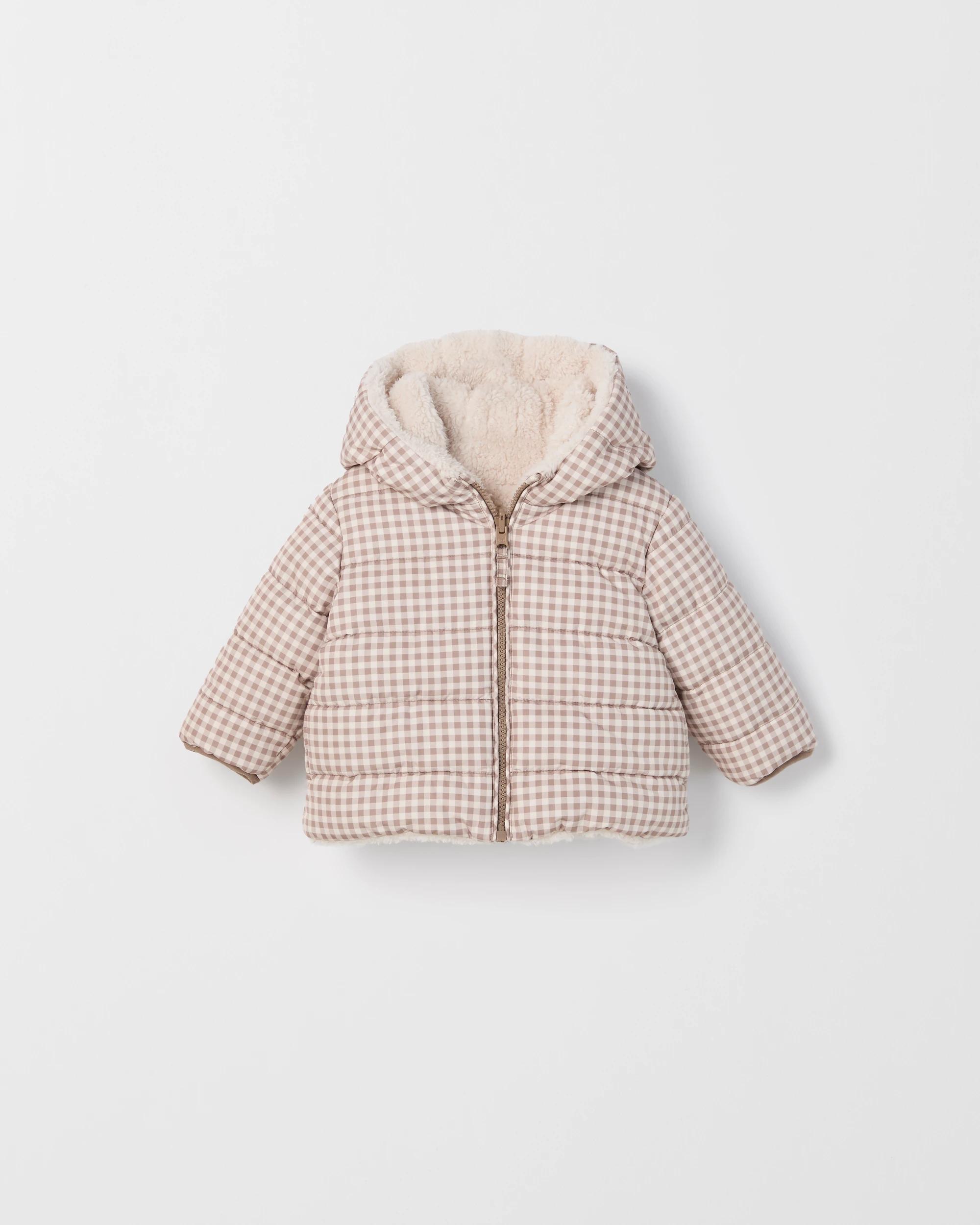 2 Target Baby Baby Reversible Puffer Jacket CHECK, 2 of 4