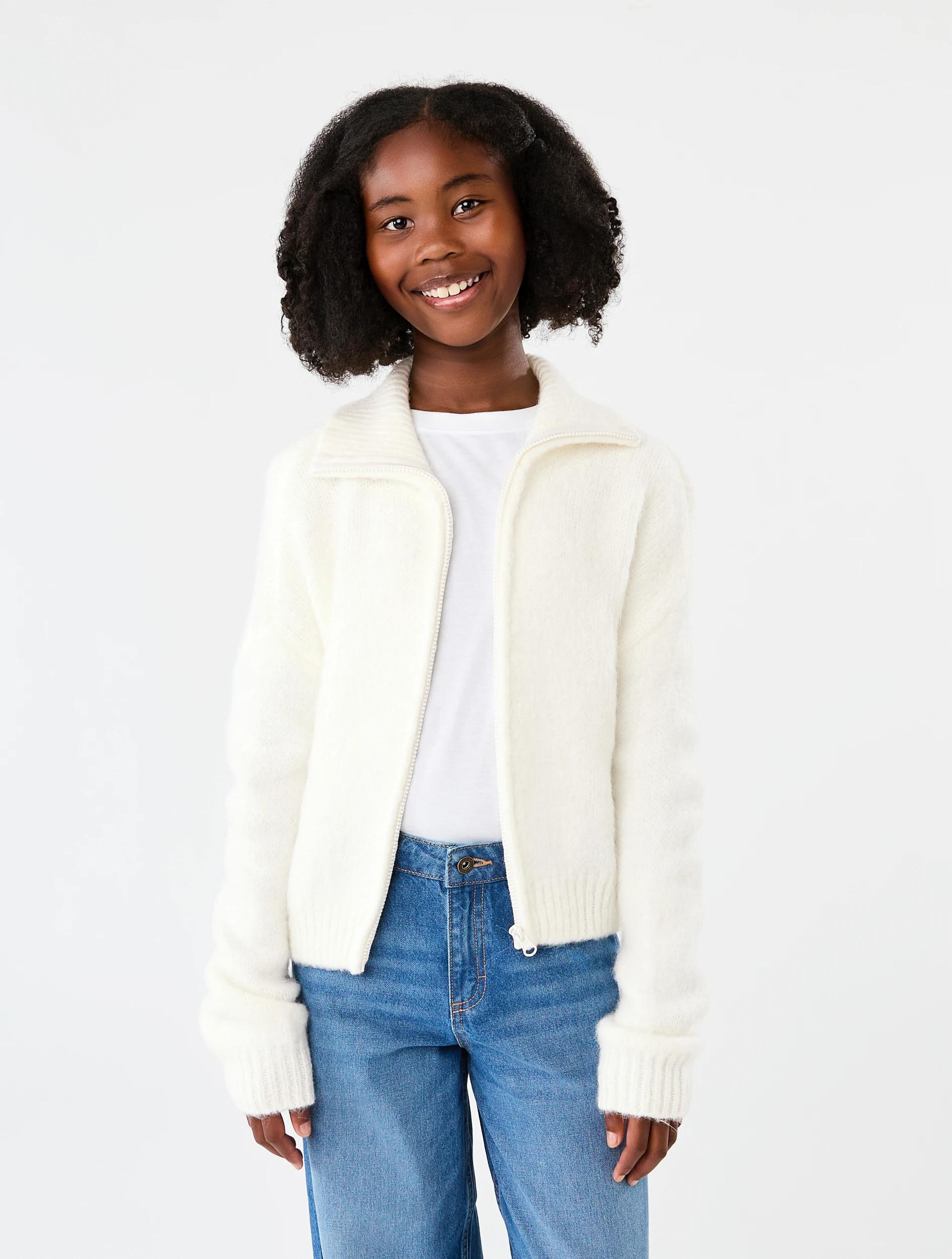 1 Cardigan Snw White, 1 of 8
