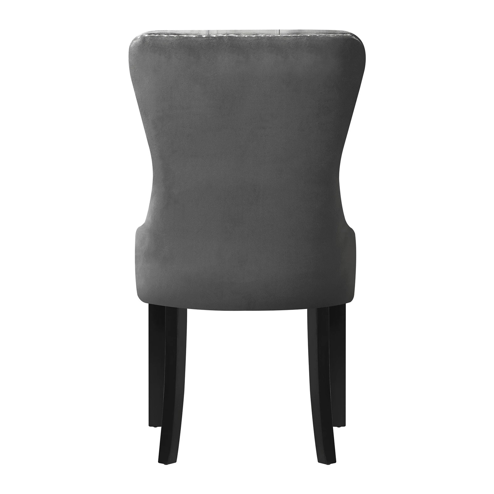 8 Oikiture 4x Velvet Dining Chairs Upholstered French Provincial Tufted - Grey, 8 of 8