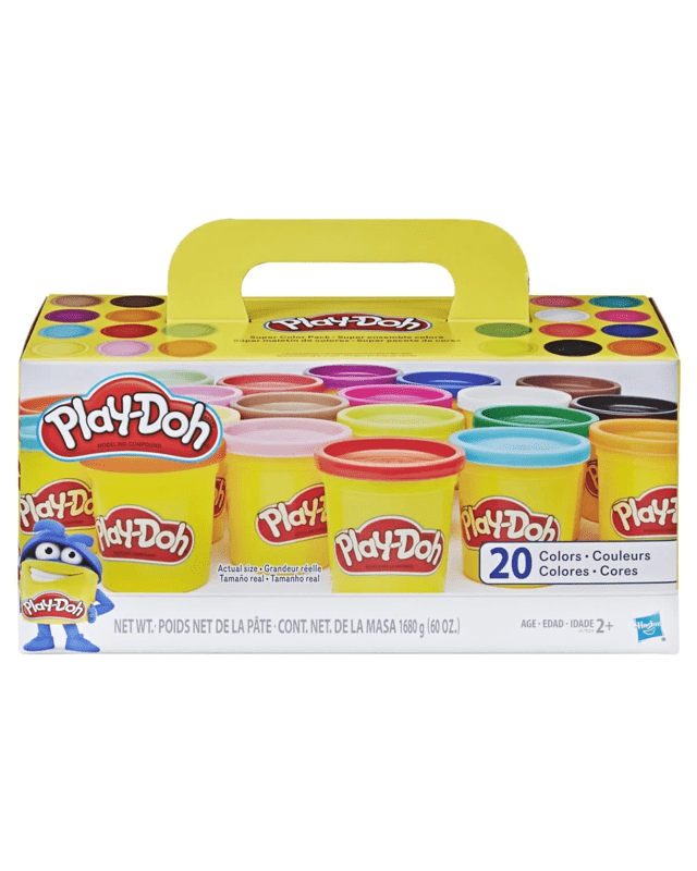 20 Piece Play-Doh Super Color 