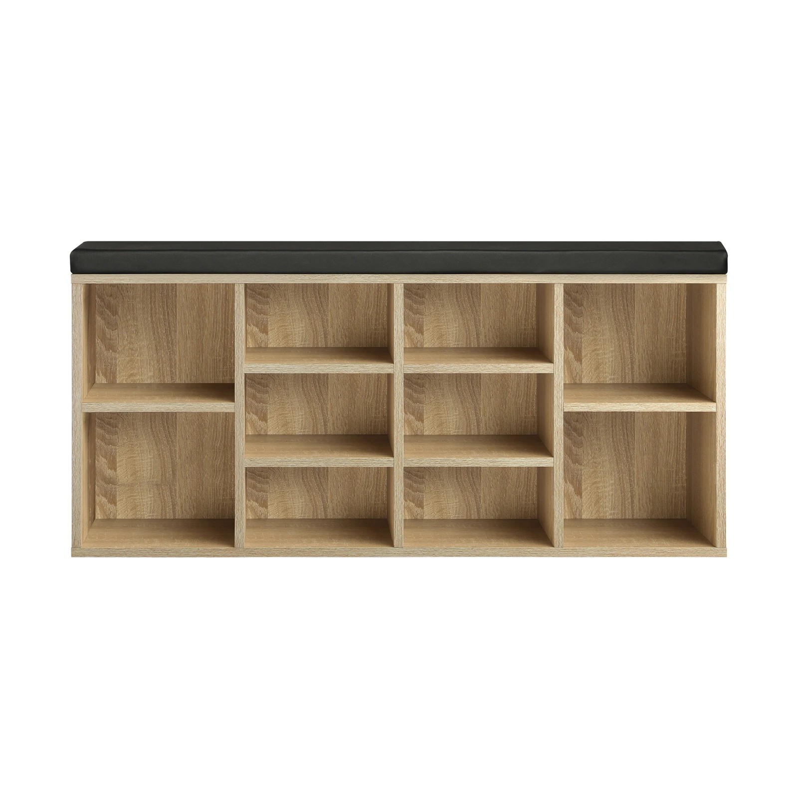 4 Oikiture Shoe Cabinet Bench Shoe Storage Rack Pu Padded Seat Organiser Cupboard
 - Multi, 4 of 7