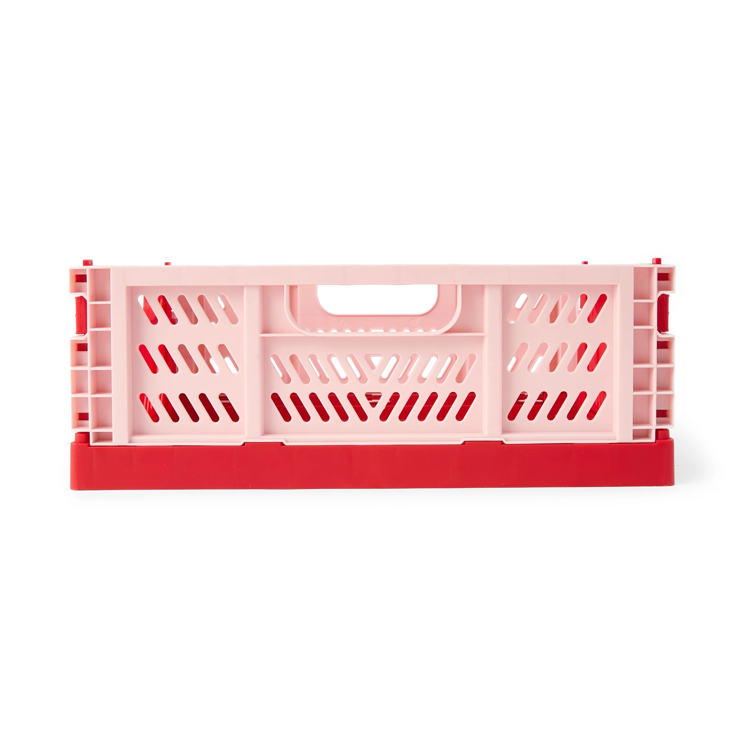 4 5L Collapsible Crate - Small, Red, 4 of 8